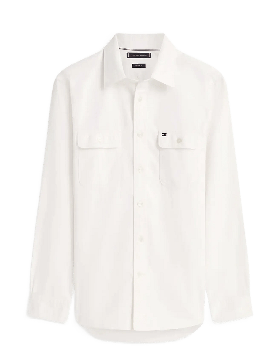 Tommy Hilfiger - OVERSHIRT TWILL RF - osta olukorra järgi - ivory petal - 1