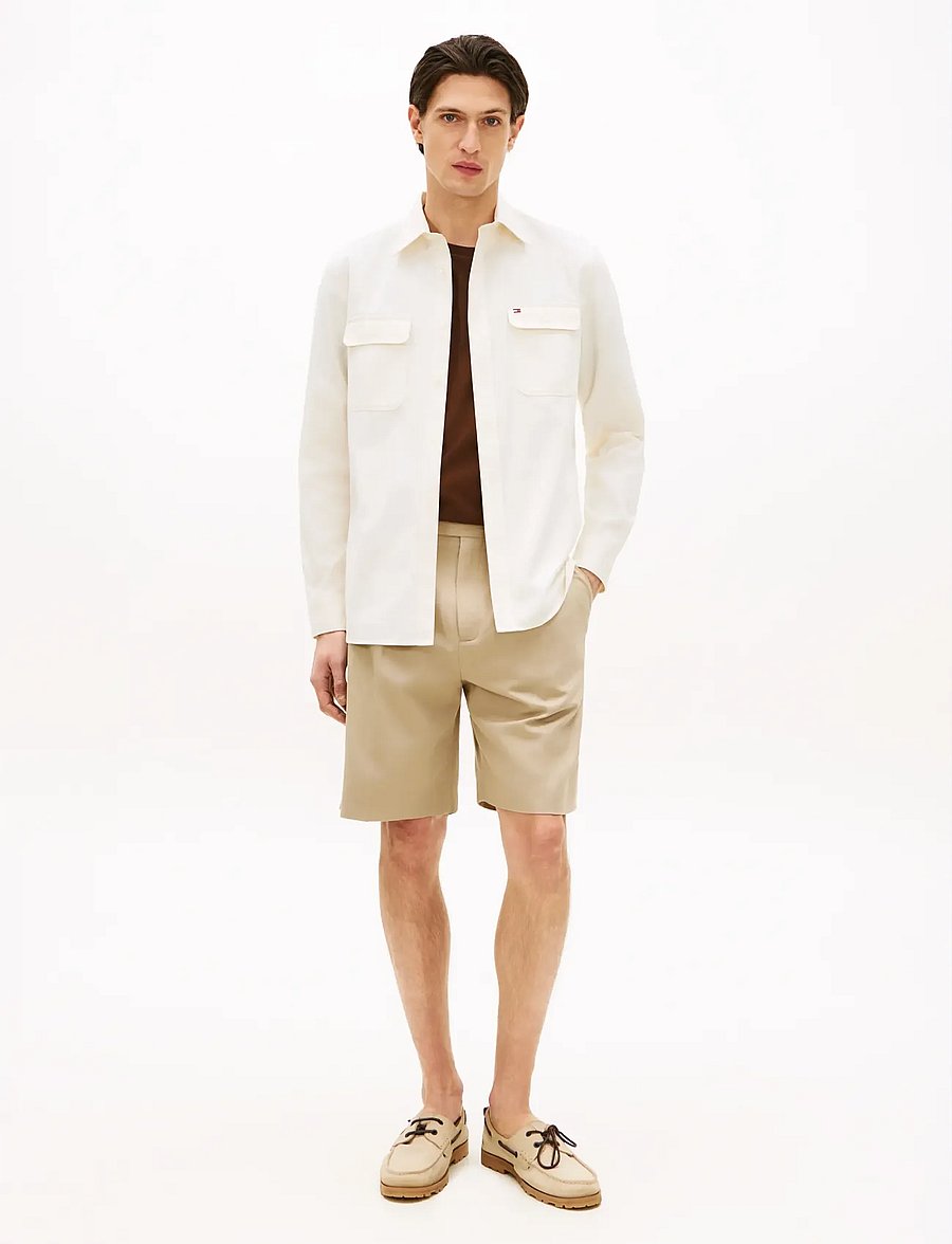 Tommy Hilfiger - OVERSHIRT TWILL RF - osta olukorra järgi - ivory petal - 3