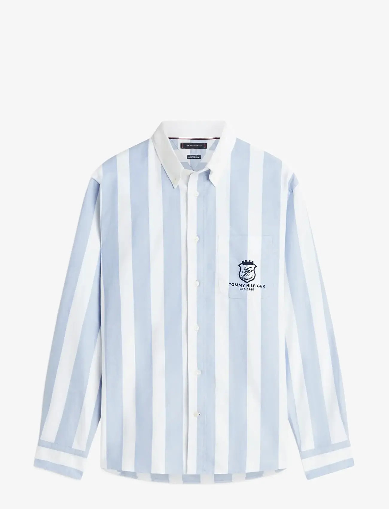Tommy Hilfiger CLUB PREP OXF CLASSIC FIT SHIRT - Skjortor - SHIRT BLUE   STRIPE / blue