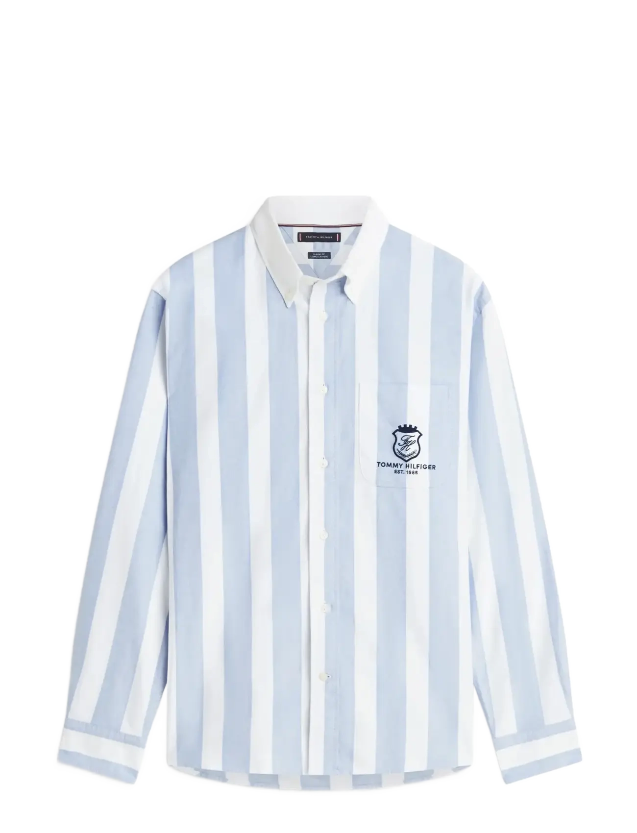 Tommy Hilfiger CLUB PREP OXF CLASSIC FIT SHIRT - Oxford skjorter - SHIRT BLUE   STRIPE / blue