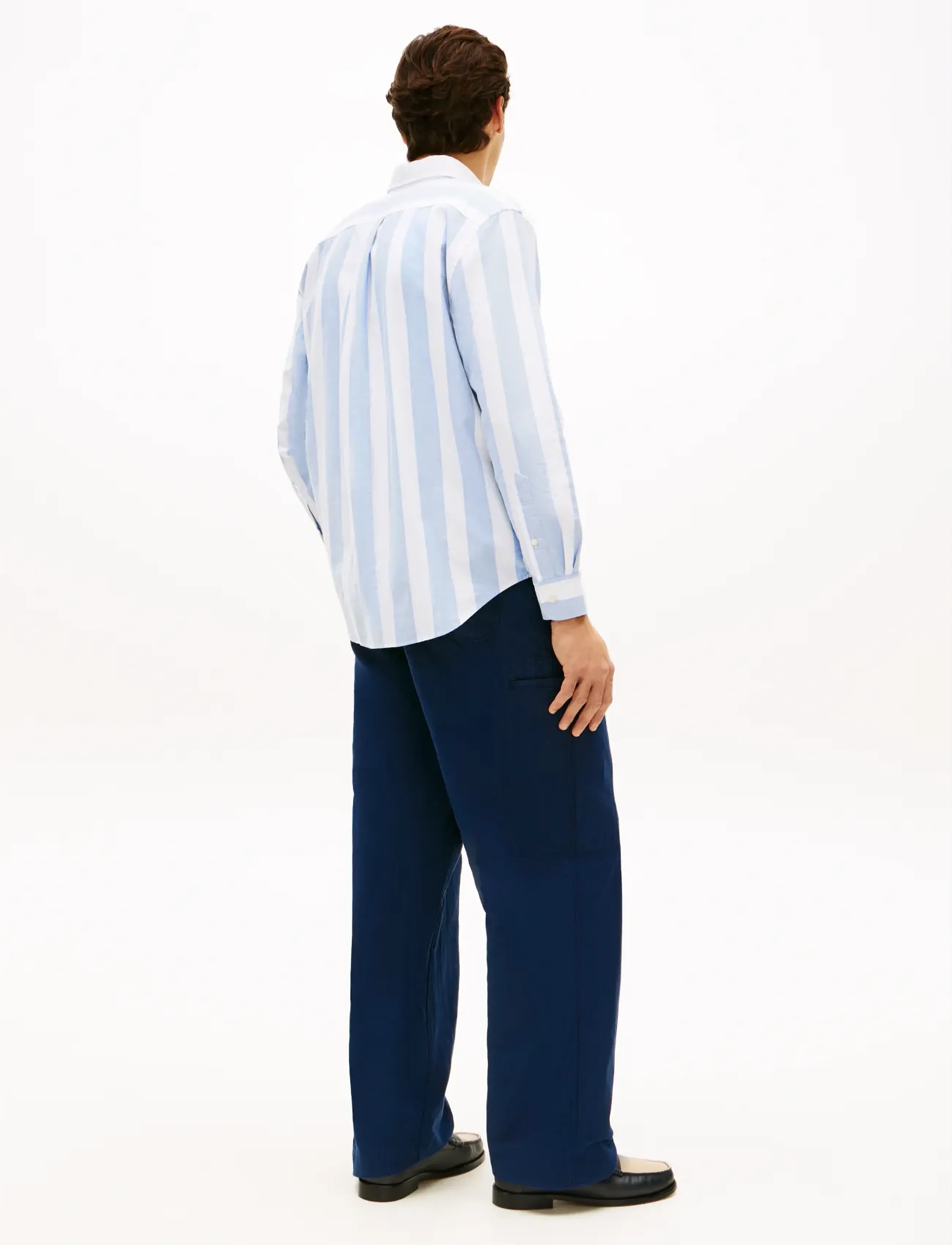 Tommy Hilfiger - CLUB PREP OXF CLASSIC FIT SHIRT - stribede skjorter - shirt blue   stripe - 2