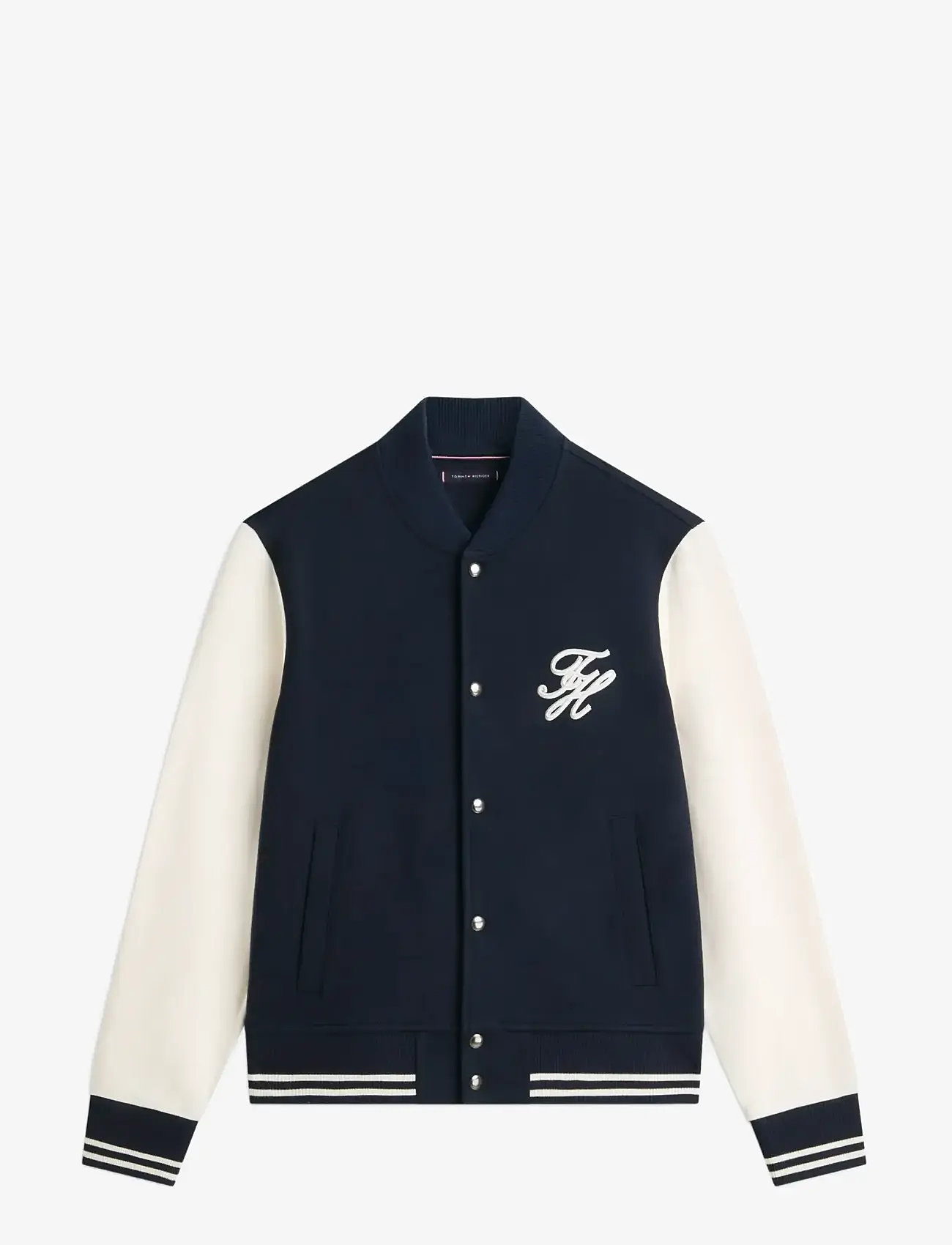 Tommy Hilfiger - SCRIPT COLORBLOCK BOMBER - jacken - desert sky - 1