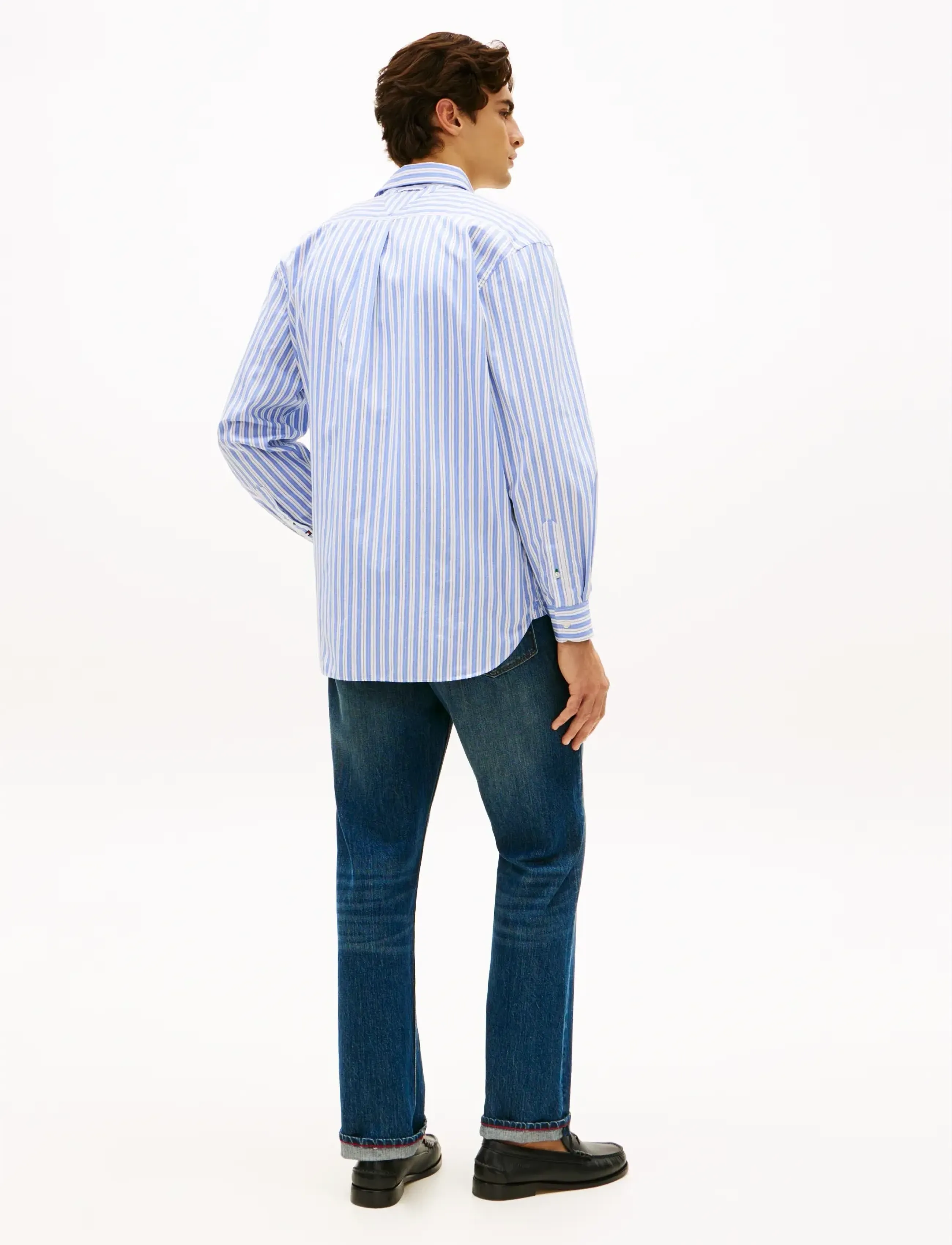 Tommy Hilfiger - CREST BEST LEVEL POP STP RLX FIT - gestreifte hemden - sweet blue   stripe - 2