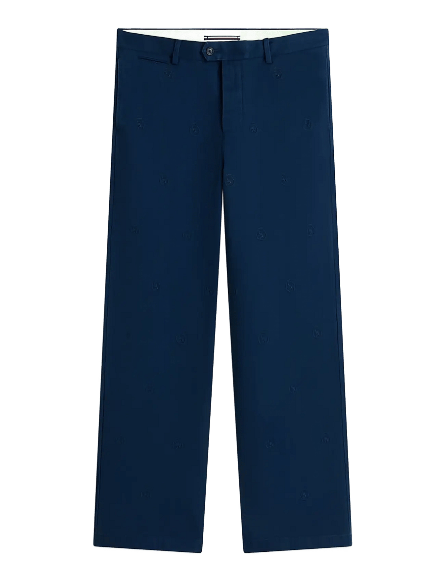 Tommy Hilfiger - GRAND HERITAGE TWILL CRITTER - freizeithosen - carbon navy - 1