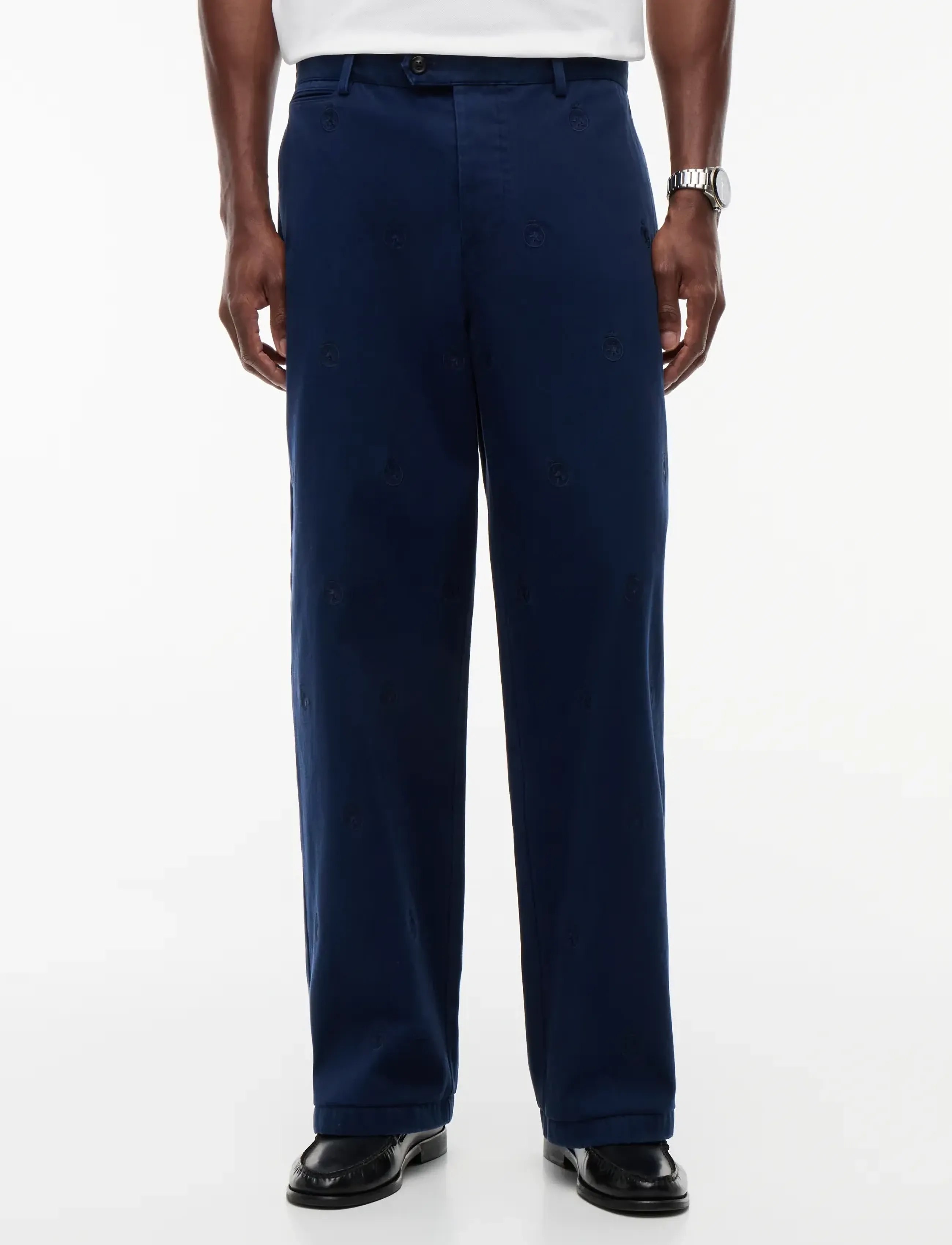 Tommy Hilfiger GRAND HERITAGE TWILL CRITTER - Kleidung - CARBON NAVY / navy