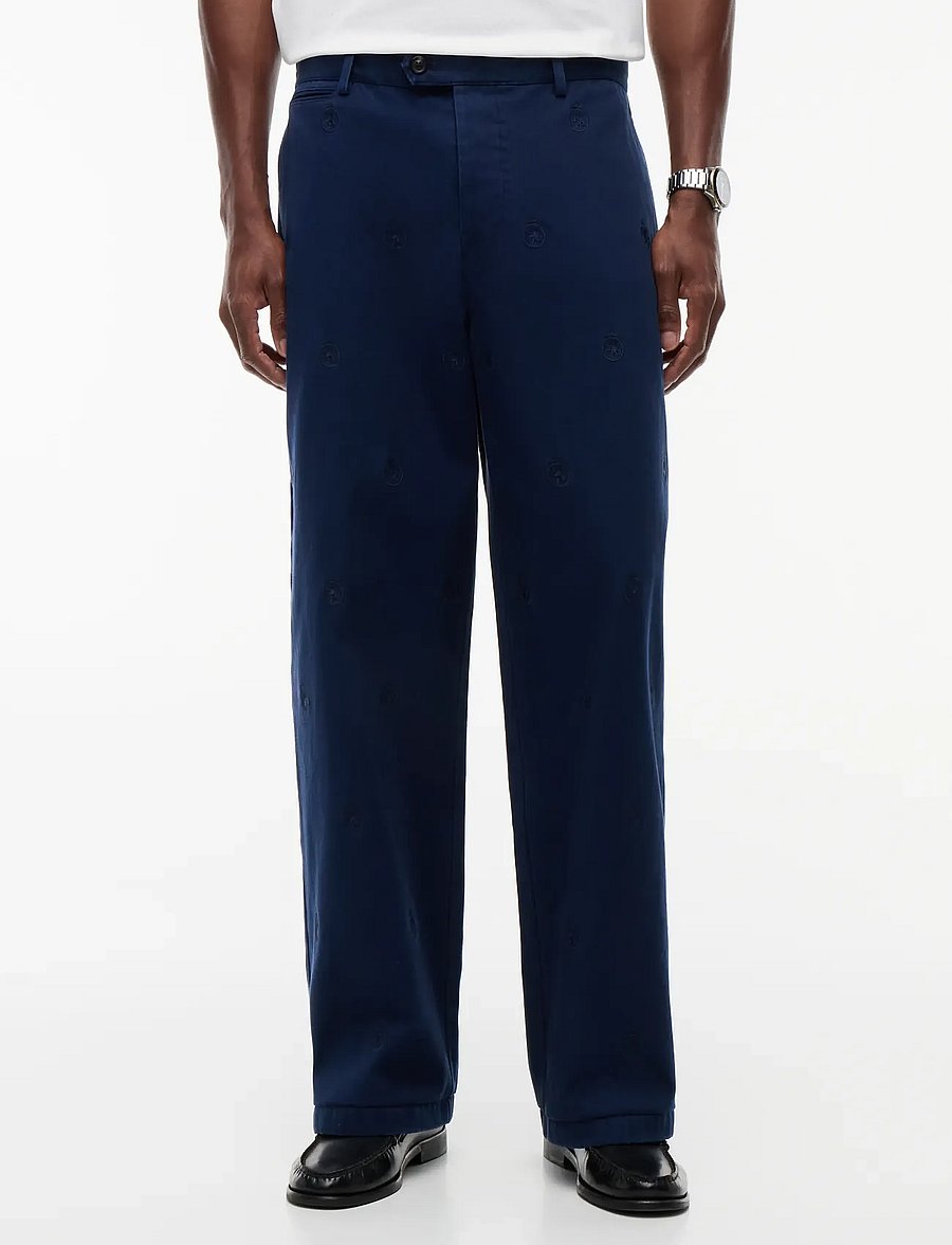 Tommy Hilfiger - GRAND HERITAGE TWILL CRITTER - freizeithosen - carbon navy - 0