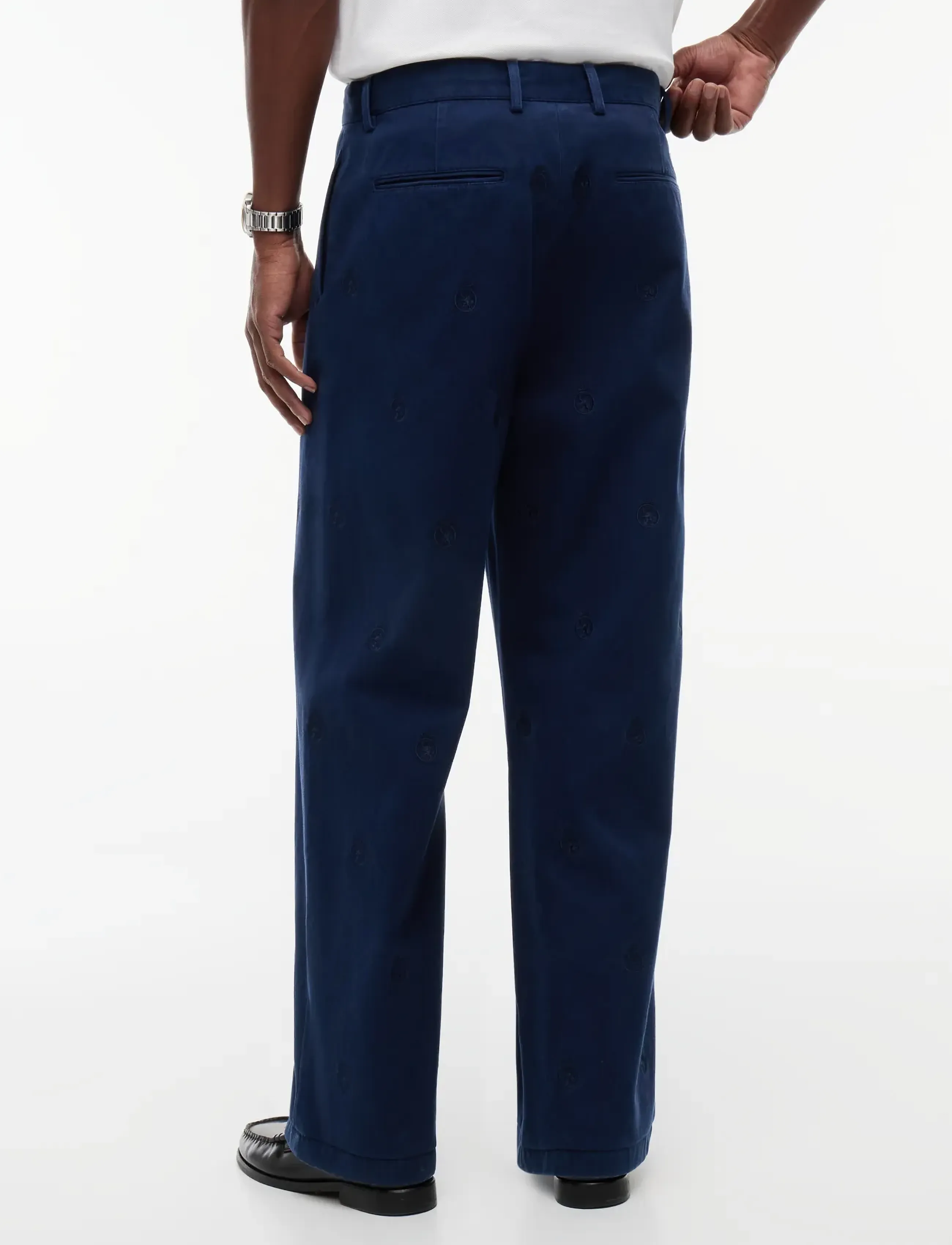 Tommy Hilfiger - GRAND HERITAGE TWILL CRITTER - freizeithosen - carbon navy - 2