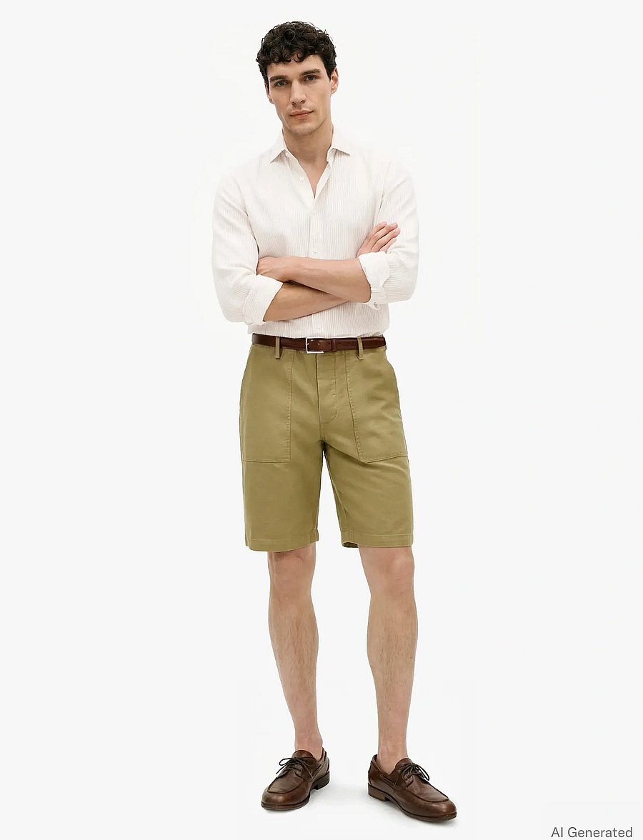 Tommy Hilfiger - RIVER 10 INC FATIGUE PIECE DYED - casual shorts - woodridge - 3