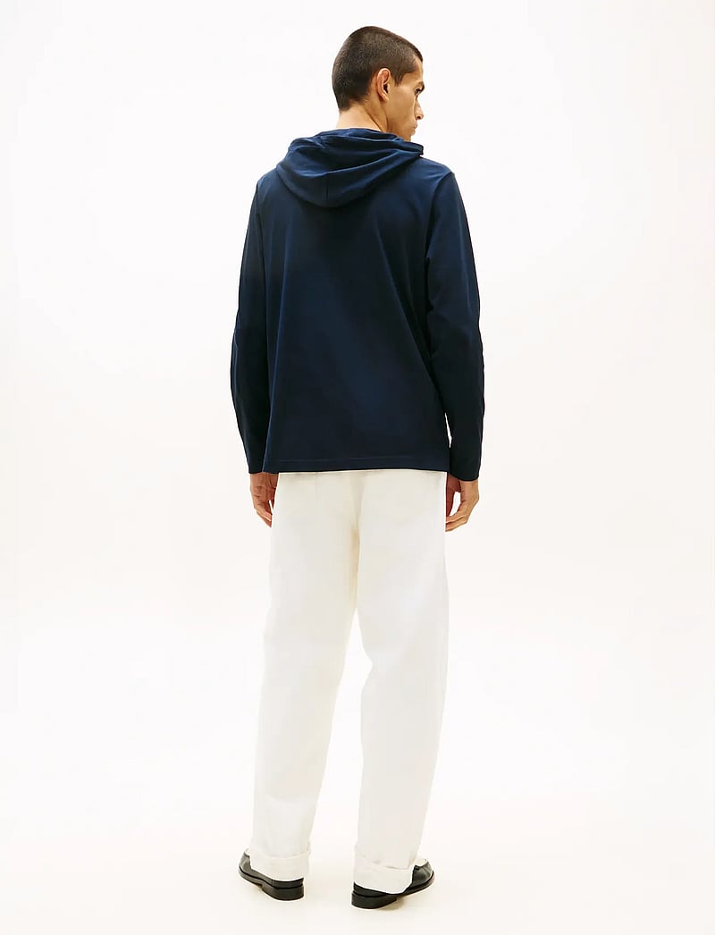 Tommy Hilfiger - NEW HOODED LS TEE - kapuzenpullover - desert sky - 2