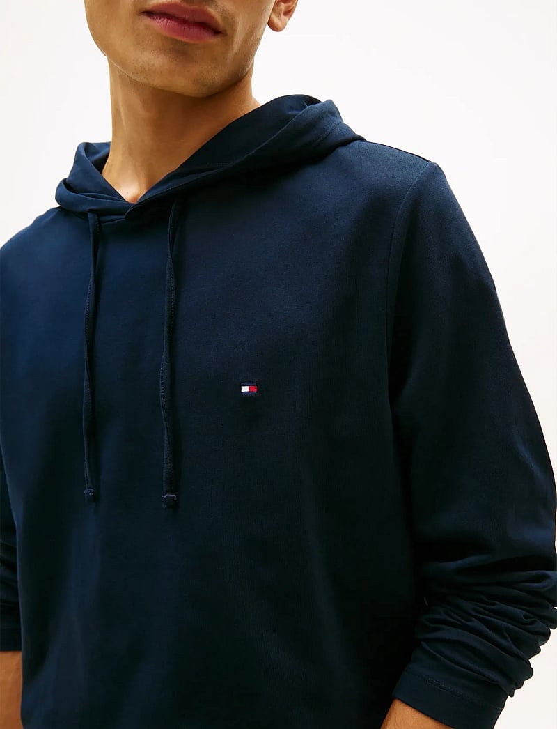 Tommy Hilfiger - NEW HOODED LS TEE - kapuzenpullover - desert sky - 4