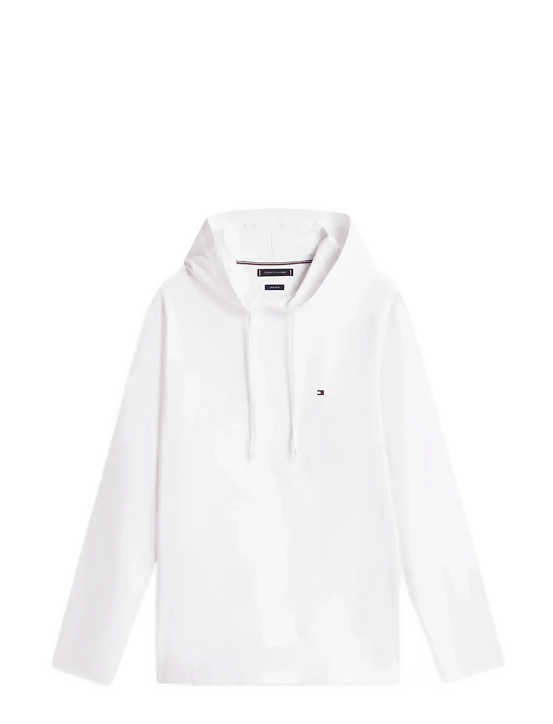 Tommy Hilfiger - NEW HOODED LS TEE - kapuzenpullover - white - 1