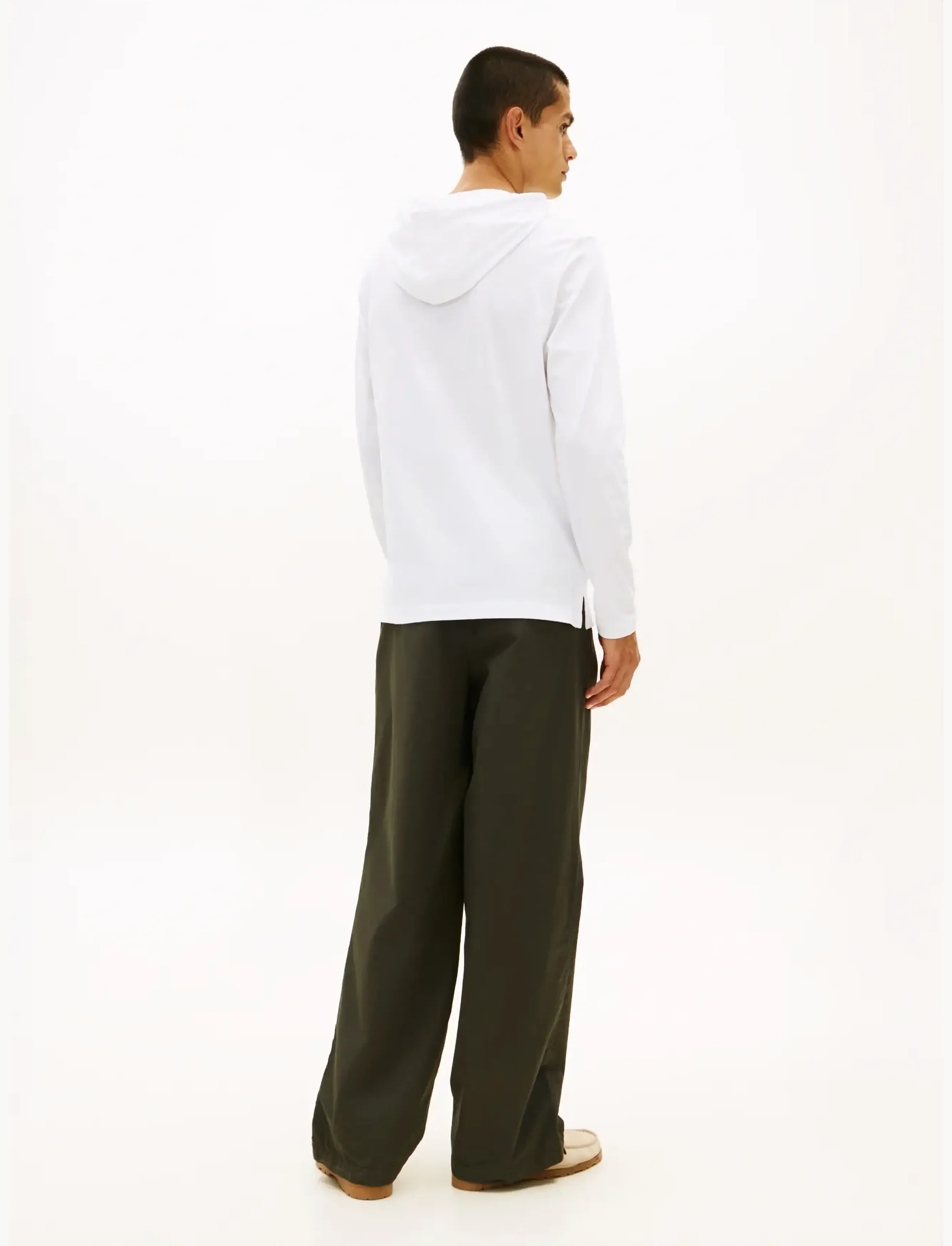 Tommy Hilfiger - NEW HOODED LS TEE - kapuutsiga dressipluusid - white - 2