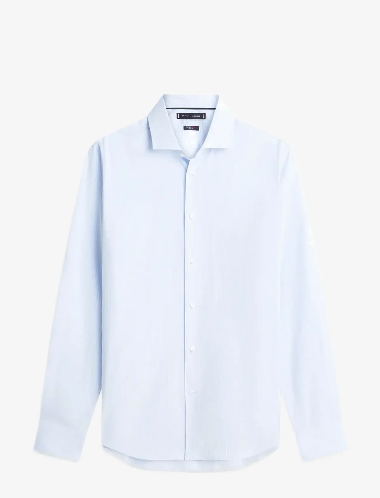 Tommy Hilfiger - DC FLEX COLLAR HAIRLINE STRIPE - pidulikud särgid - sweet blue - 1