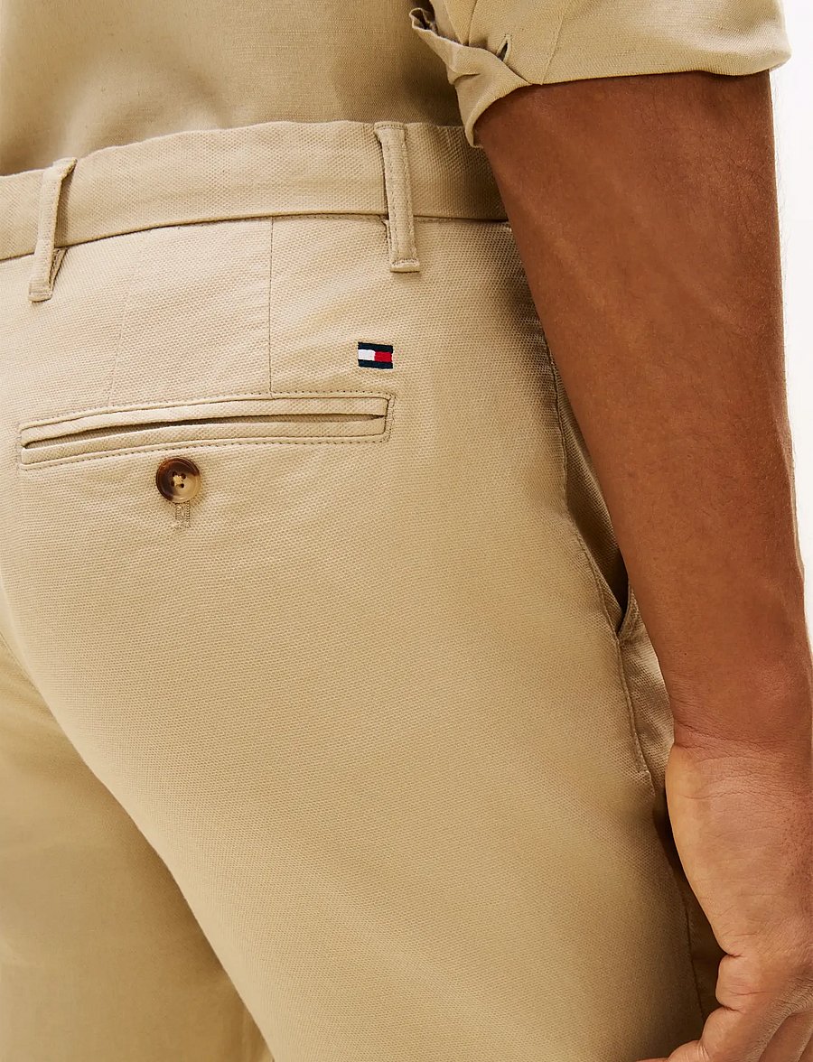 Tommy Hilfiger - DENTON HONEYCOMB STRUCTURE - chinos - sandalwood - 4