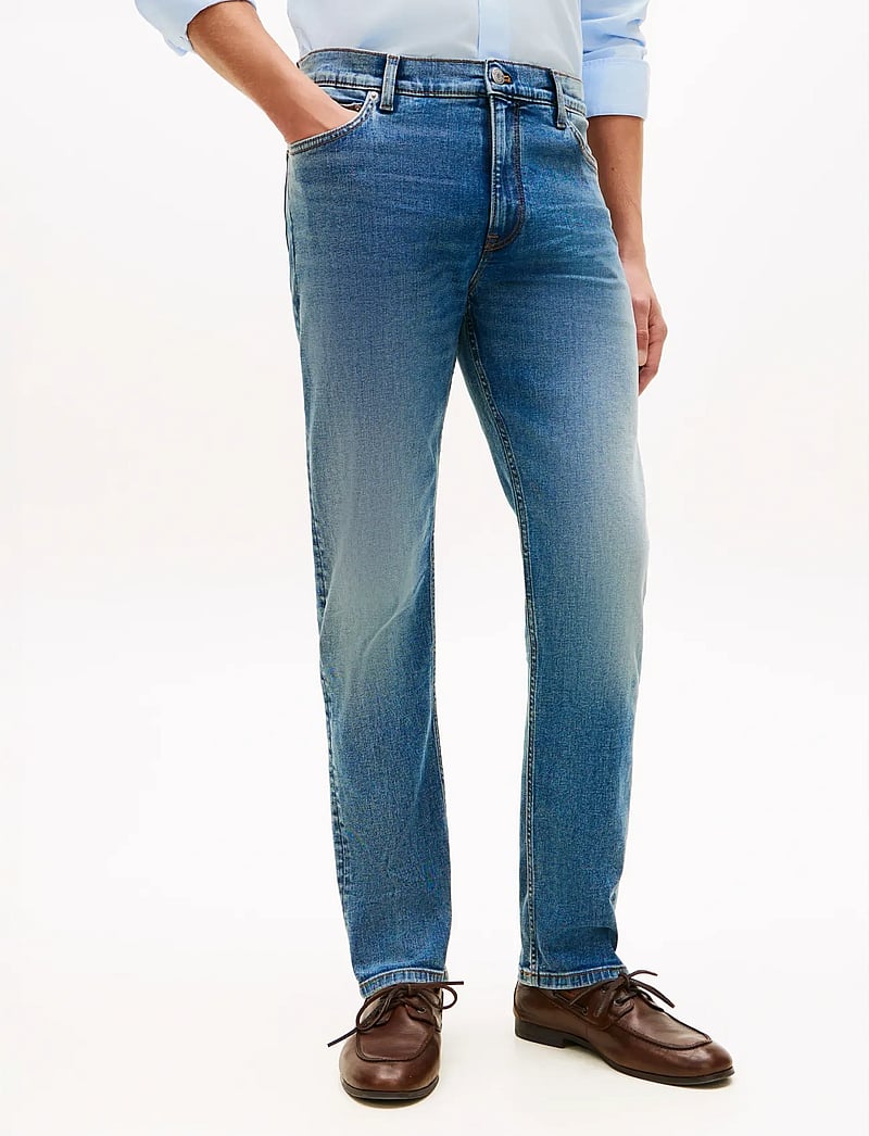 Tommy Hilfiger - WCC SLIM STRAIGHT DENTON MIKE BL - kitsad teksad - mike blue - 0