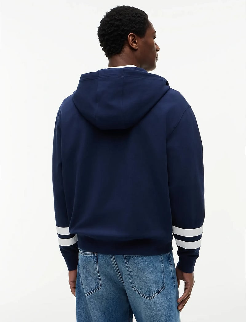 Tommy Hilfiger - NAUTICAL TIPPED HDD ZIP THROUGH - hættetrøjer - carbon navy - 2