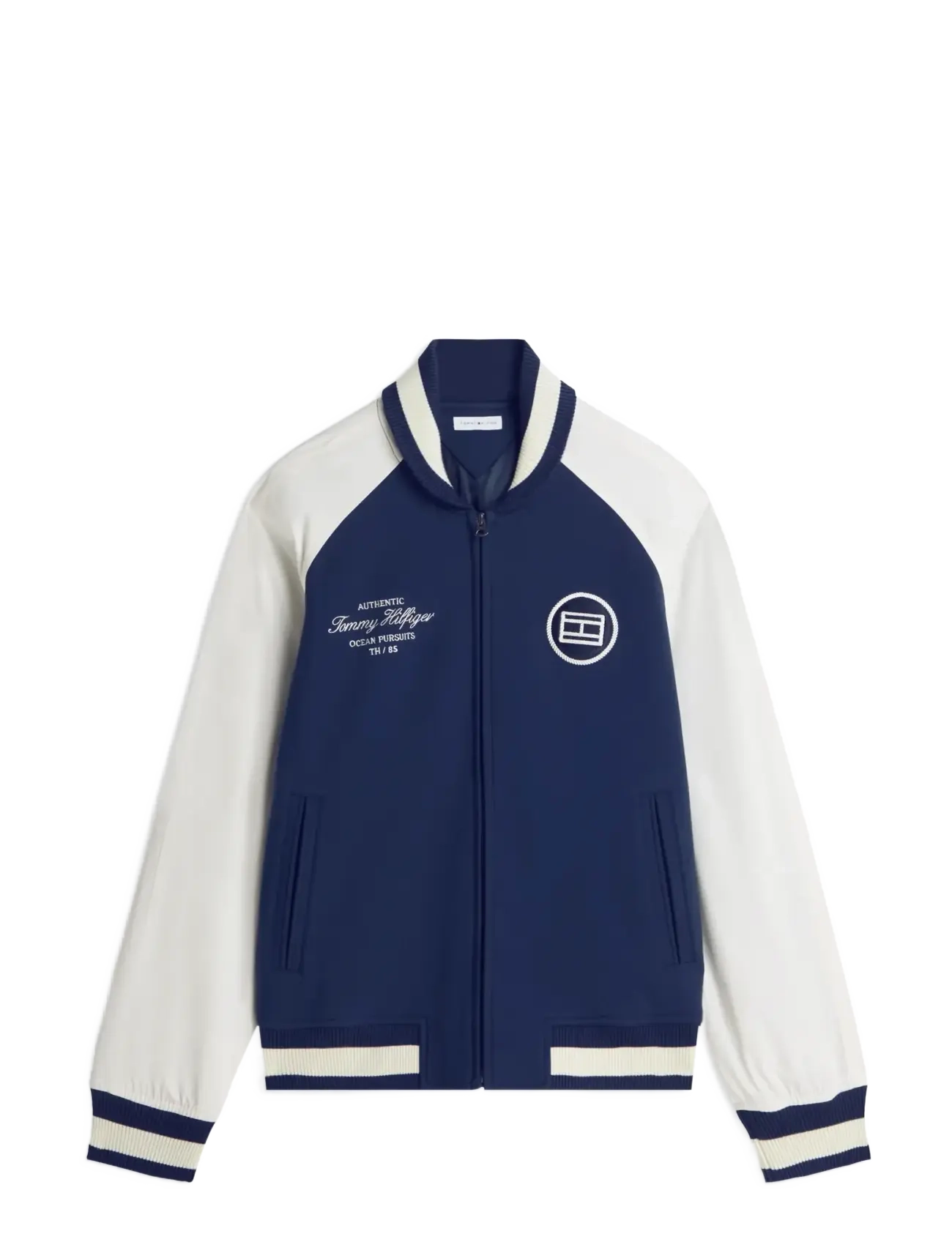TOMMY HILFIGER Nautical Shawl Bomber Jacke Navy - S - Herren