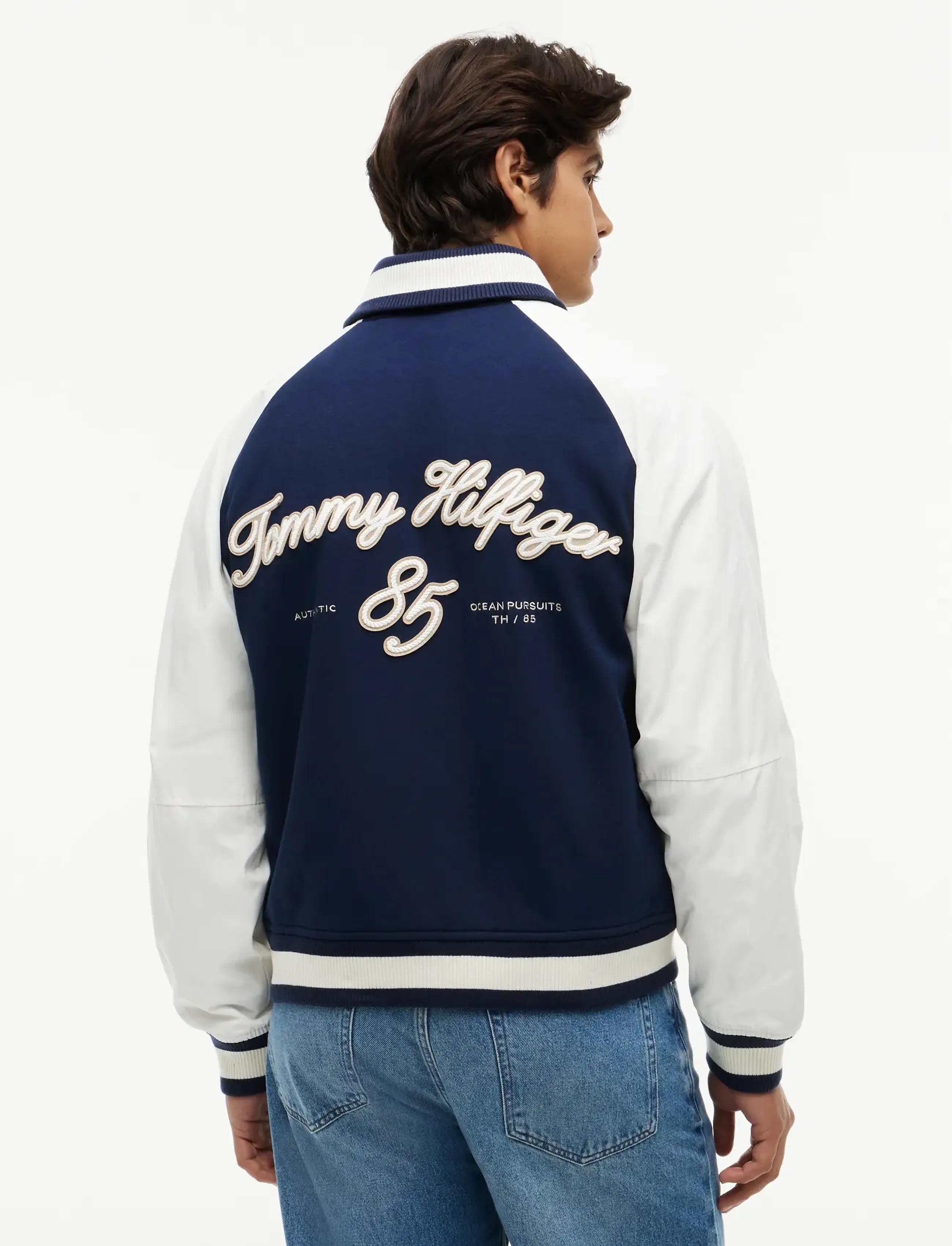 Nautical Shawl Bomber Jacket 2