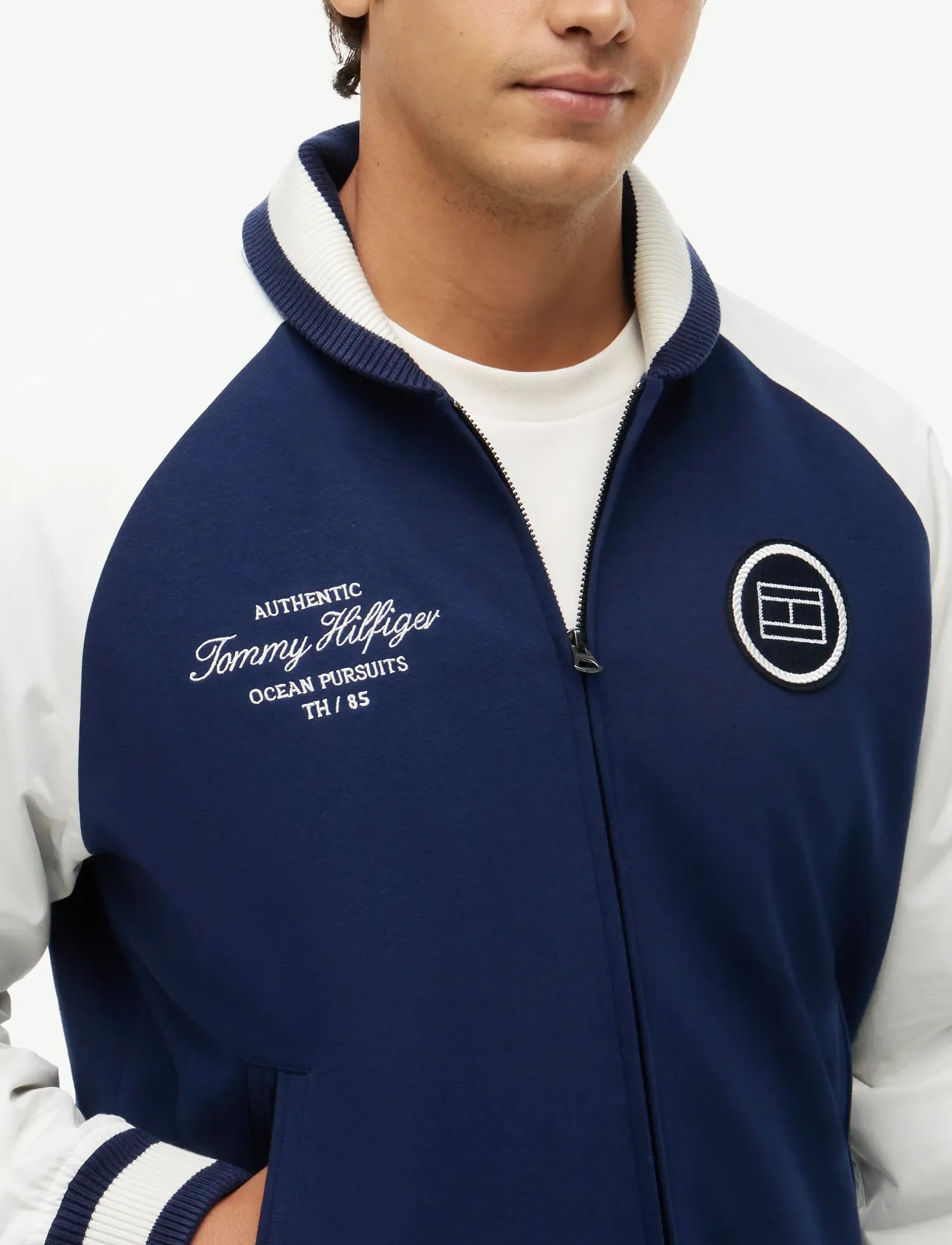 Nautical Shawl Bomber Jacket 3