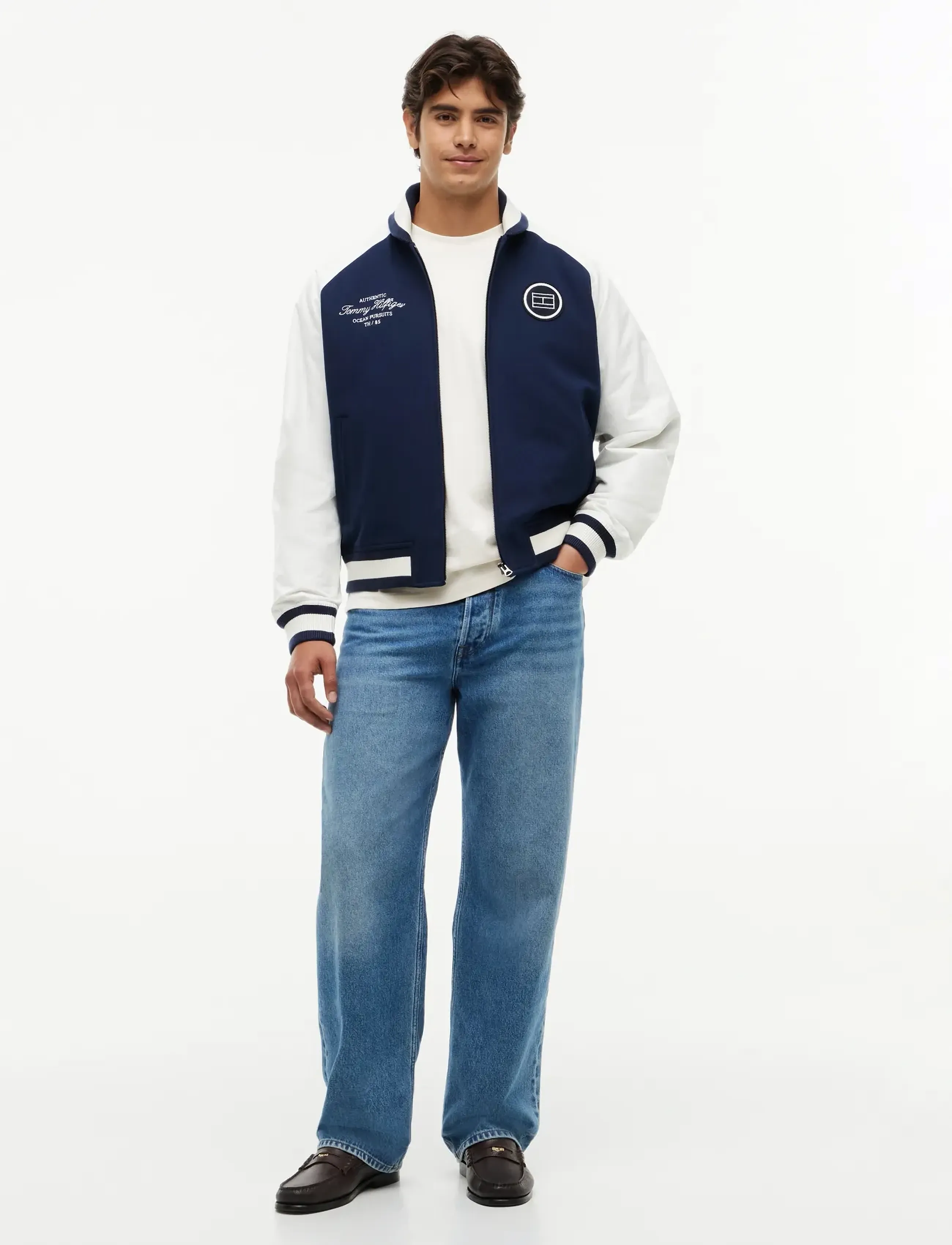 Nautical Shawl Bomber Jacket 4