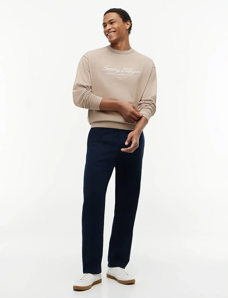 Tommy Hilfiger - NAUTICAL TIPPED COLLAR CREW - shop efter anledning - batique khaki - 4