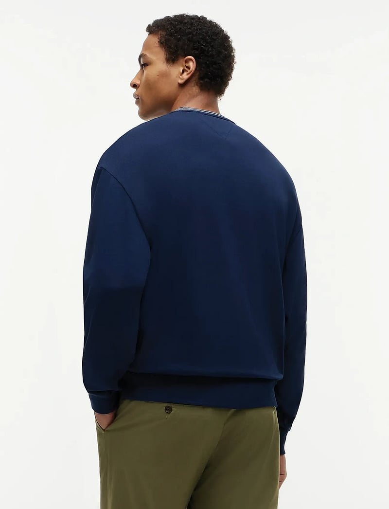 Tommy Hilfiger - NAUTICAL TIPPED COLLAR CREW - shop efter anledning - carbon navy - 2