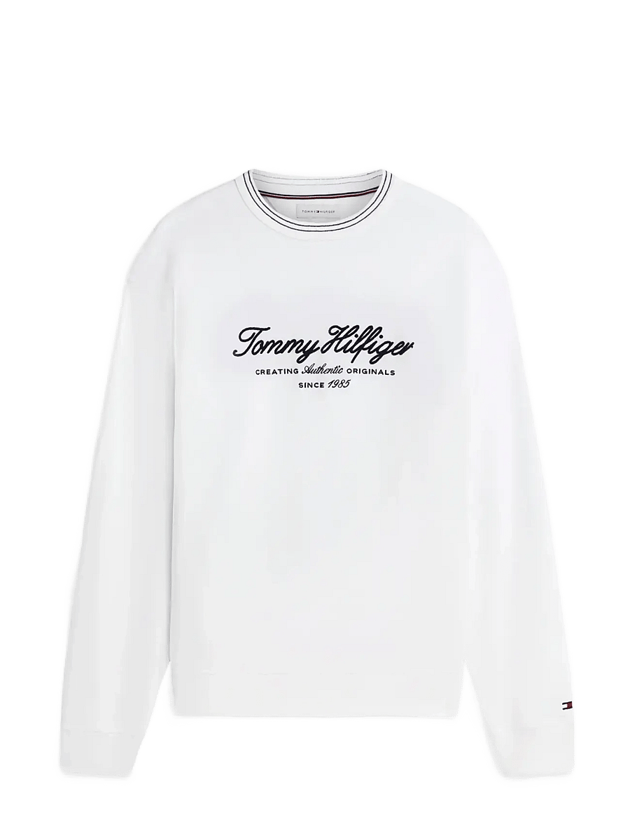 Tommy Hilfiger - NAUTICAL TIPPED COLLAR CREW - shop by occasion - white - 1