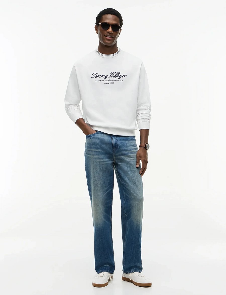 Tommy Hilfiger - NAUTICAL TIPPED COLLAR CREW - shop by occasion - white - 3