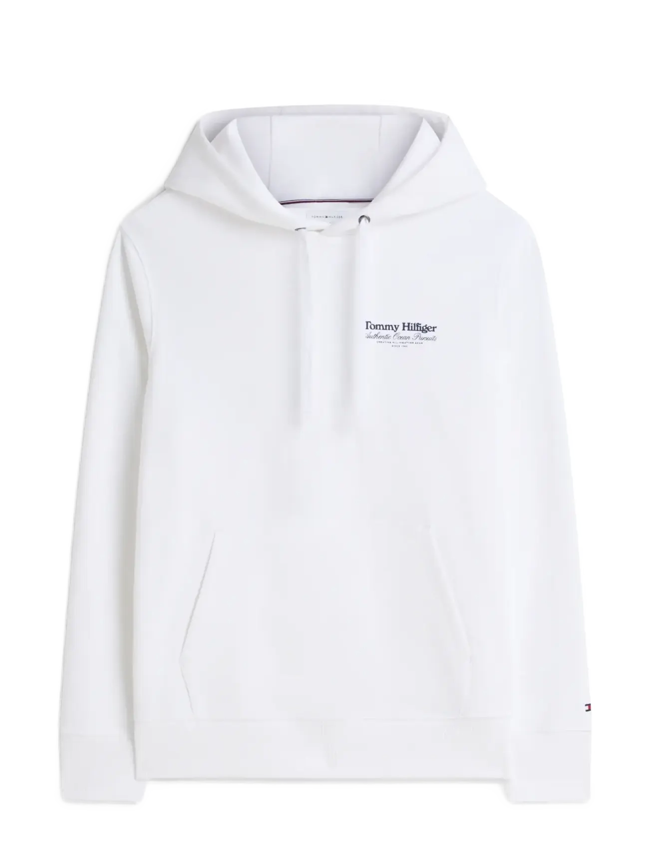 TOMMY HILFIGER Nautical Back Graphic Hoody Weiß - S - Herren