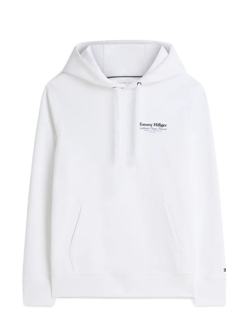 Tommy Hilfiger - NAUTICAL BACK GRAPHIC HOODY - hættetrøjer - white - 0