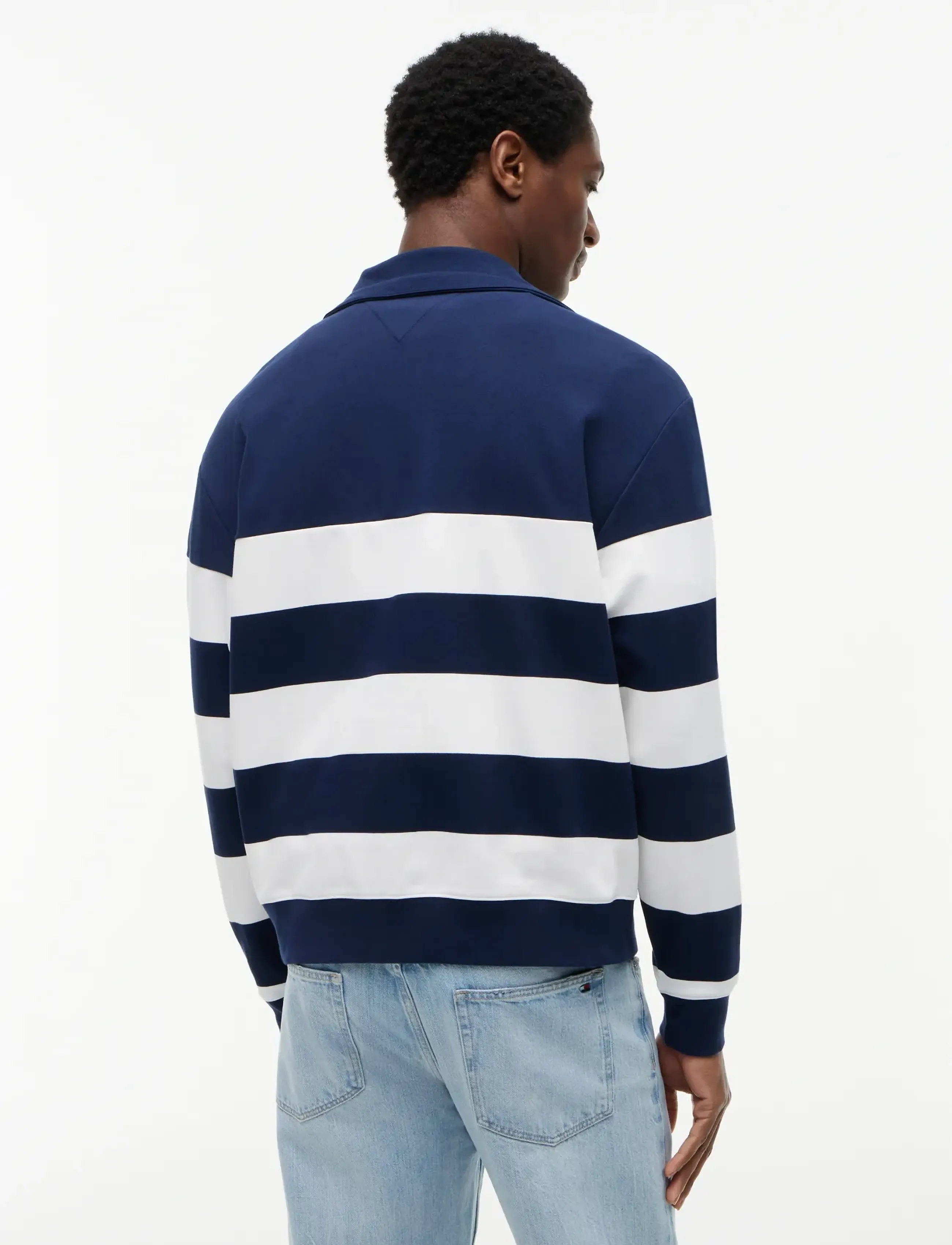 Tommy Hilfiger - NAUTICAL BLOCK STRIPE 1/4 ZIP - half zip strik - carbon navy - 2