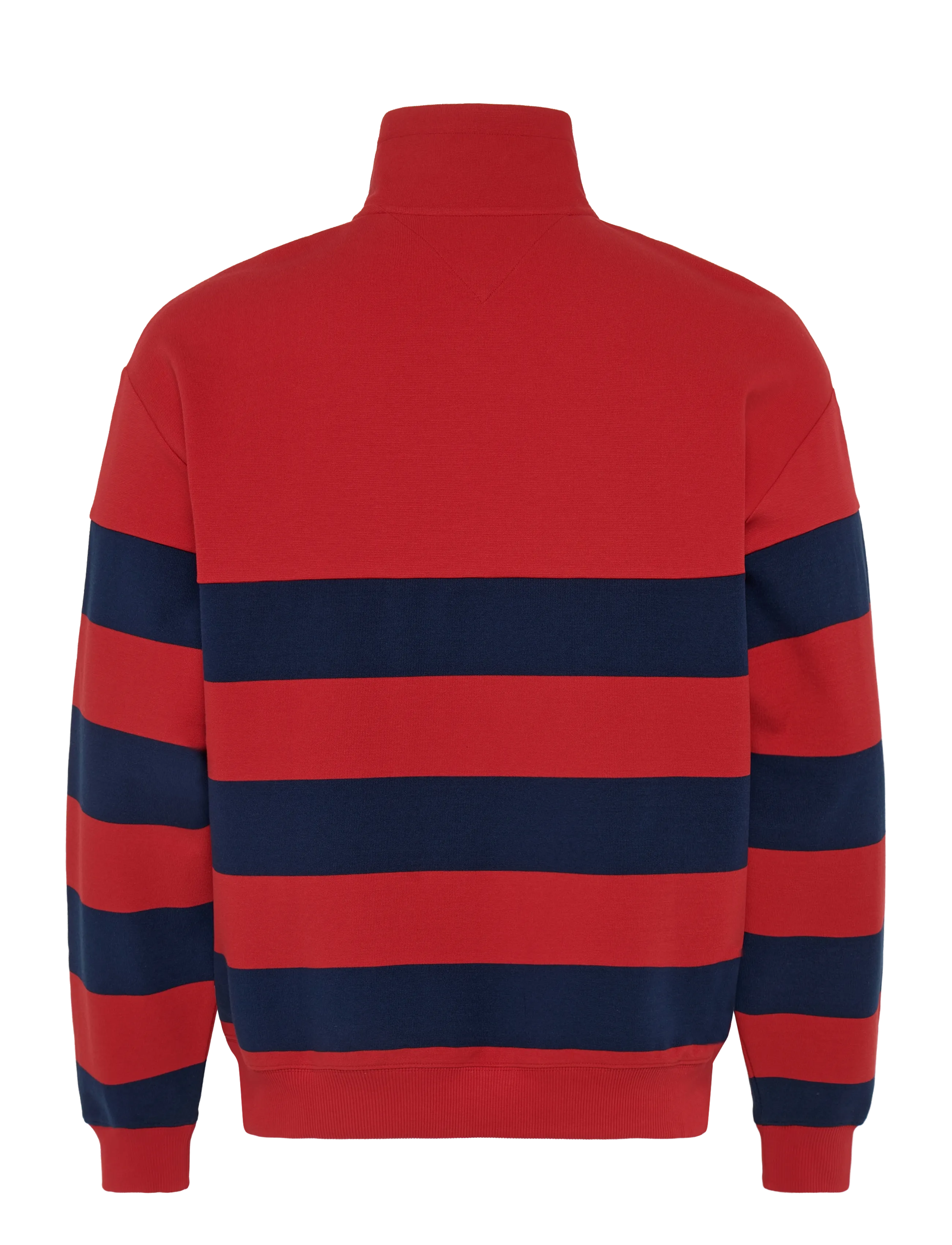 Tommy Hilfiger - NAUTICAL BLOCK STRIPE 1/4 ZIP - pullover mit halbem reißverschluss - medium red - 2