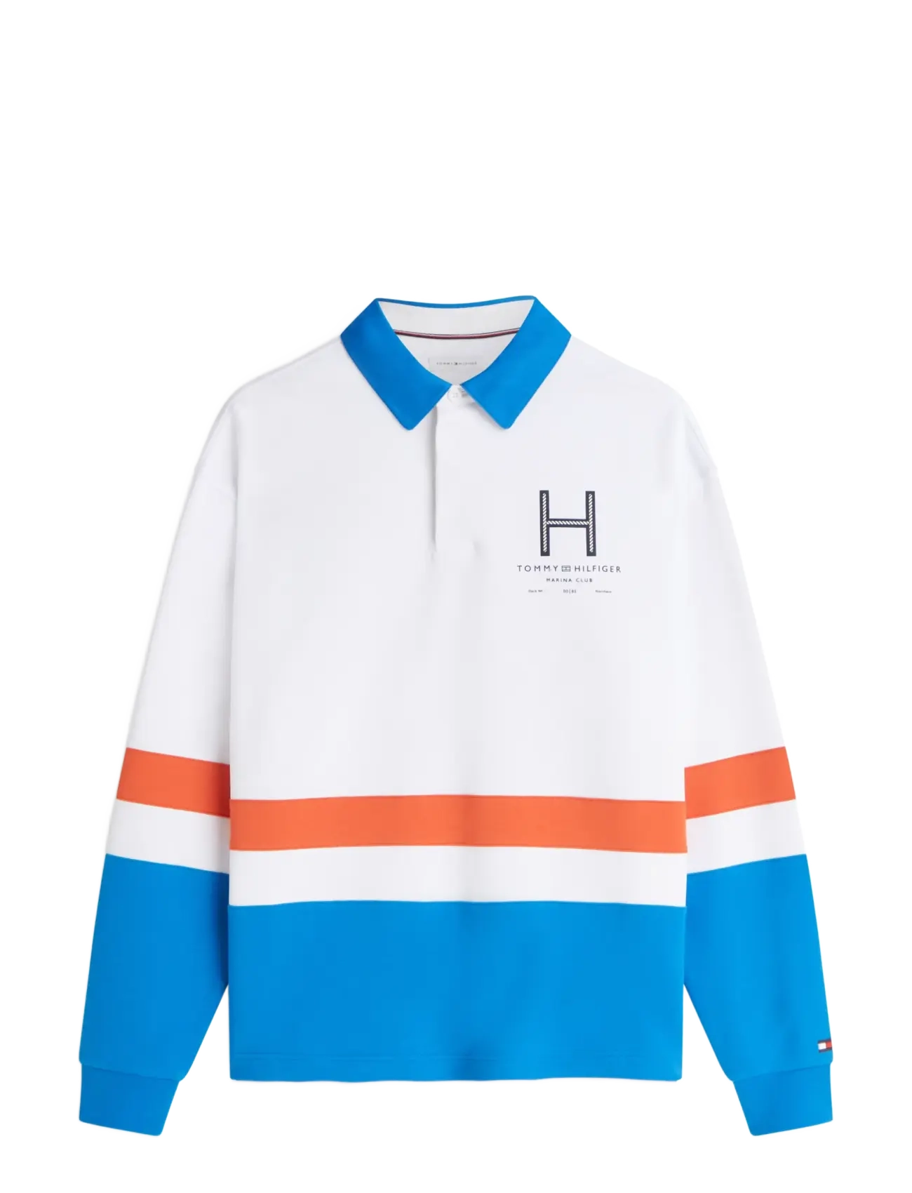 TOMMY HILFIGER Sail Rugby Shirt Weiß - XXL - Herren