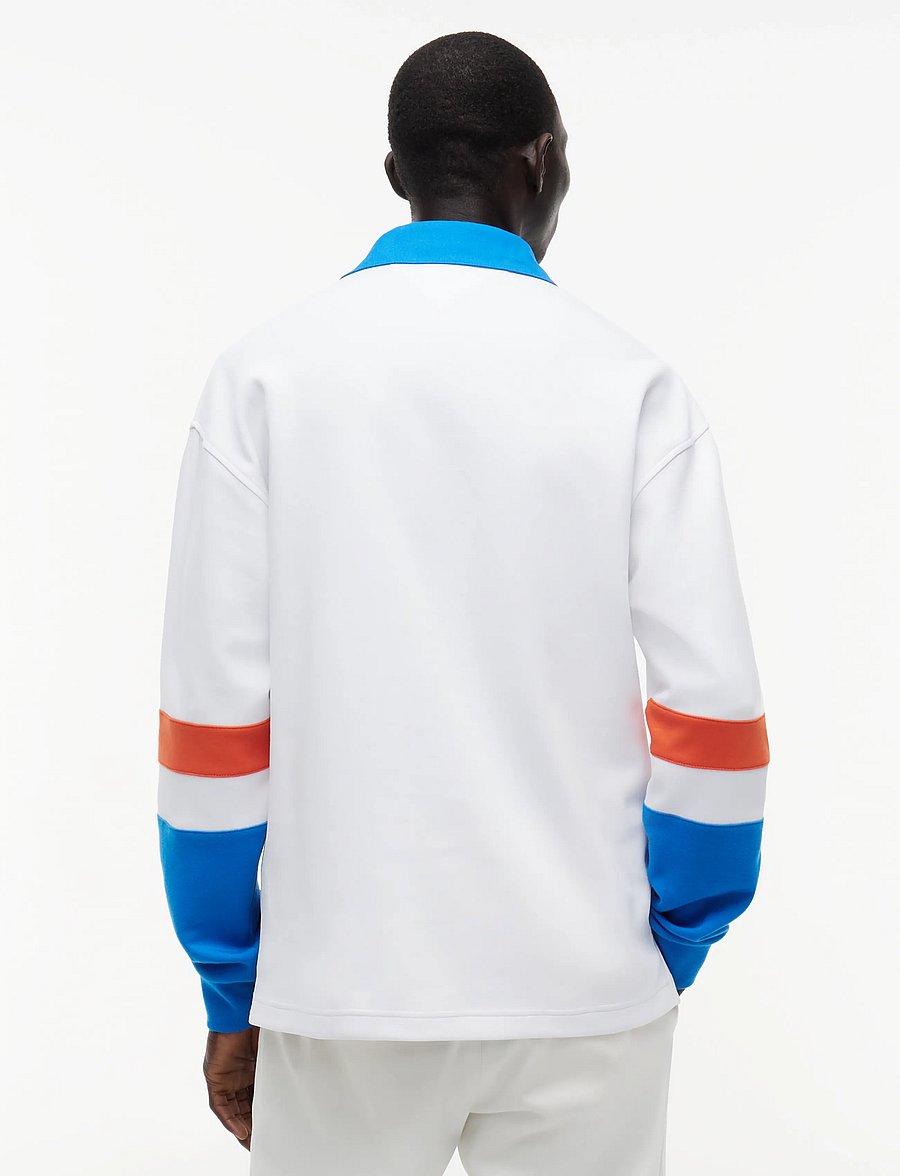 Tommy Hilfiger - SAIL RUGBY SHIRT - long-sleeved polos - white multi - 2