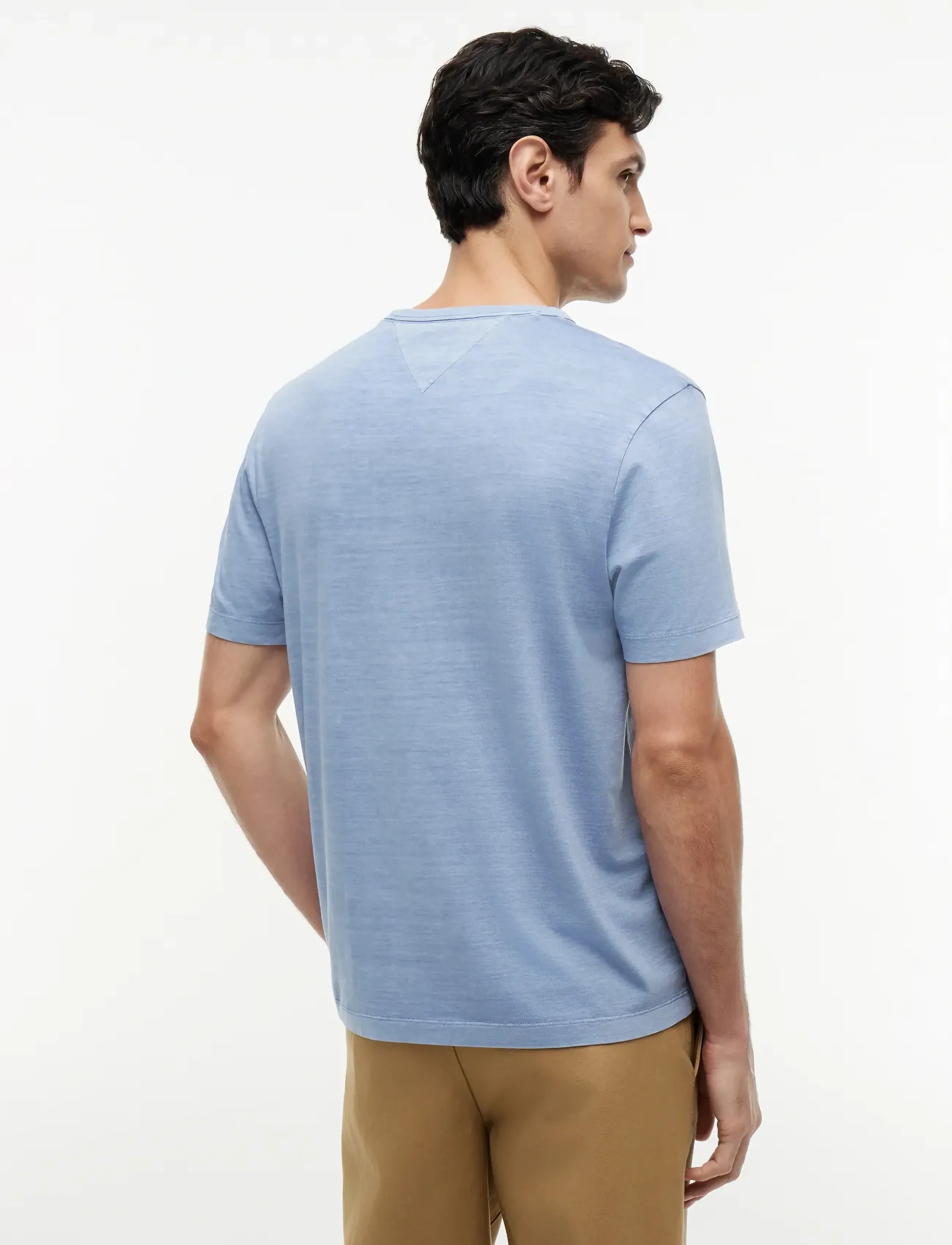 Tommy Hilfiger - GARMENT DYE POCKET REGULAR TEE - short-sleeved t-shirts - brisk blue - 2