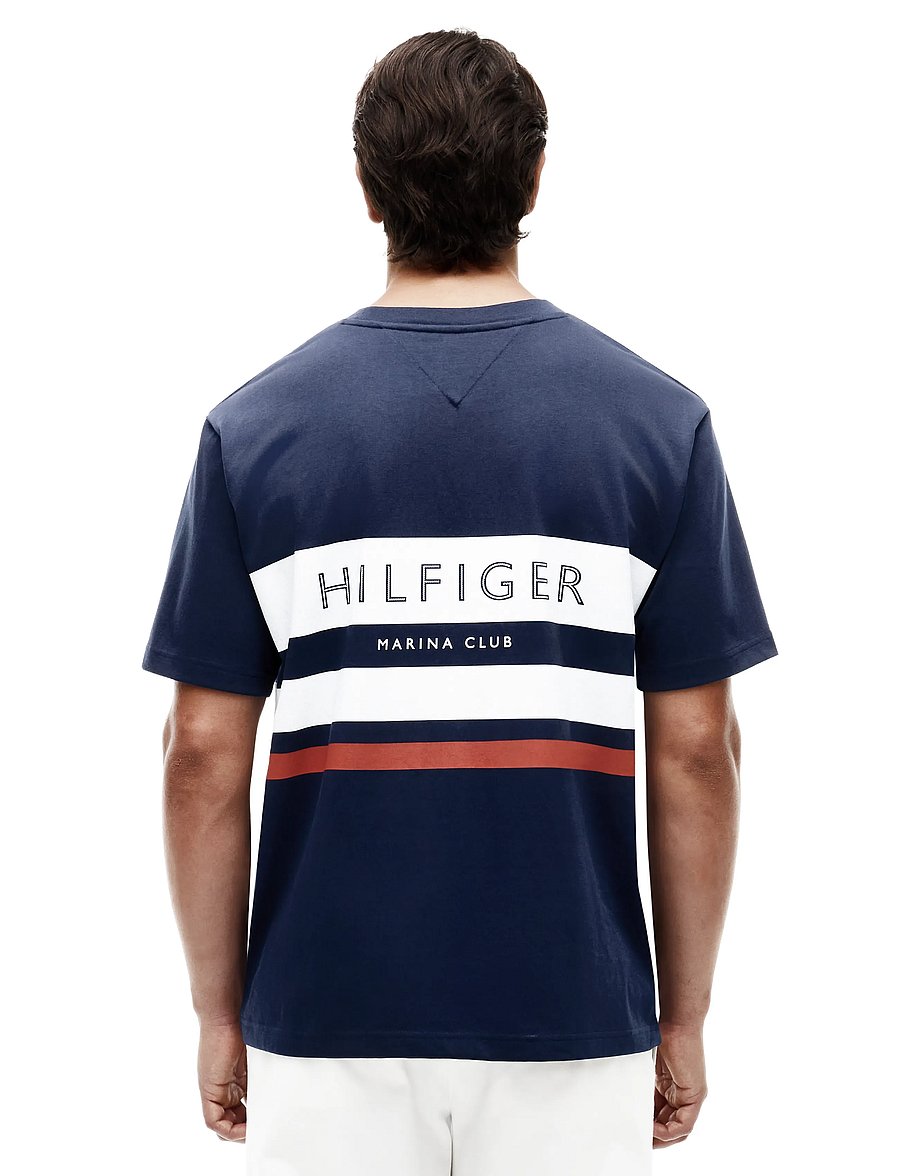 Tommy Hilfiger - SAIL COLORBLOCK RELAXED TEE - carbon navy - 2