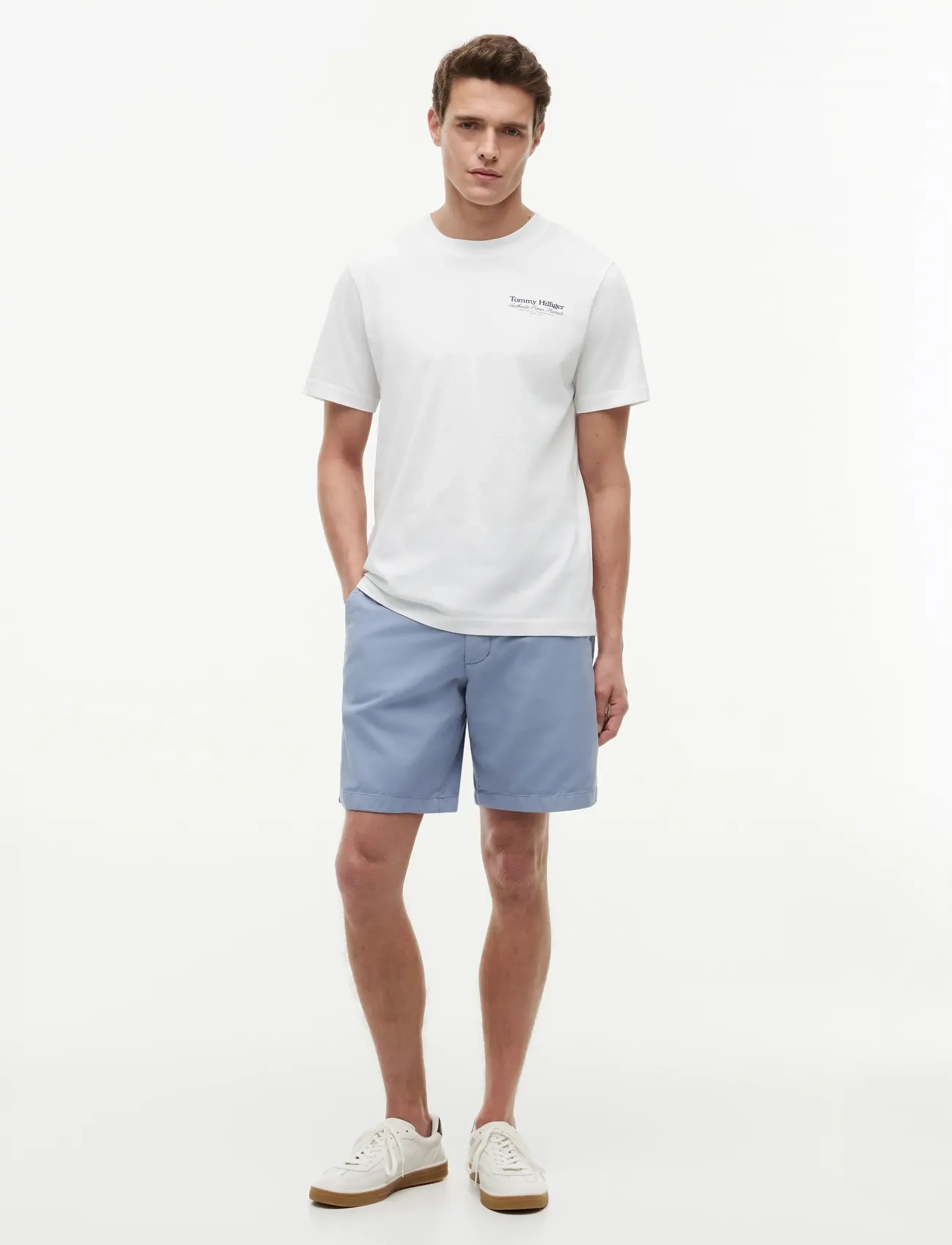 Tommy Hilfiger - NAUTICAL BACK GRAPHIC REG TEE - short-sleeved t-shirts - white - 4