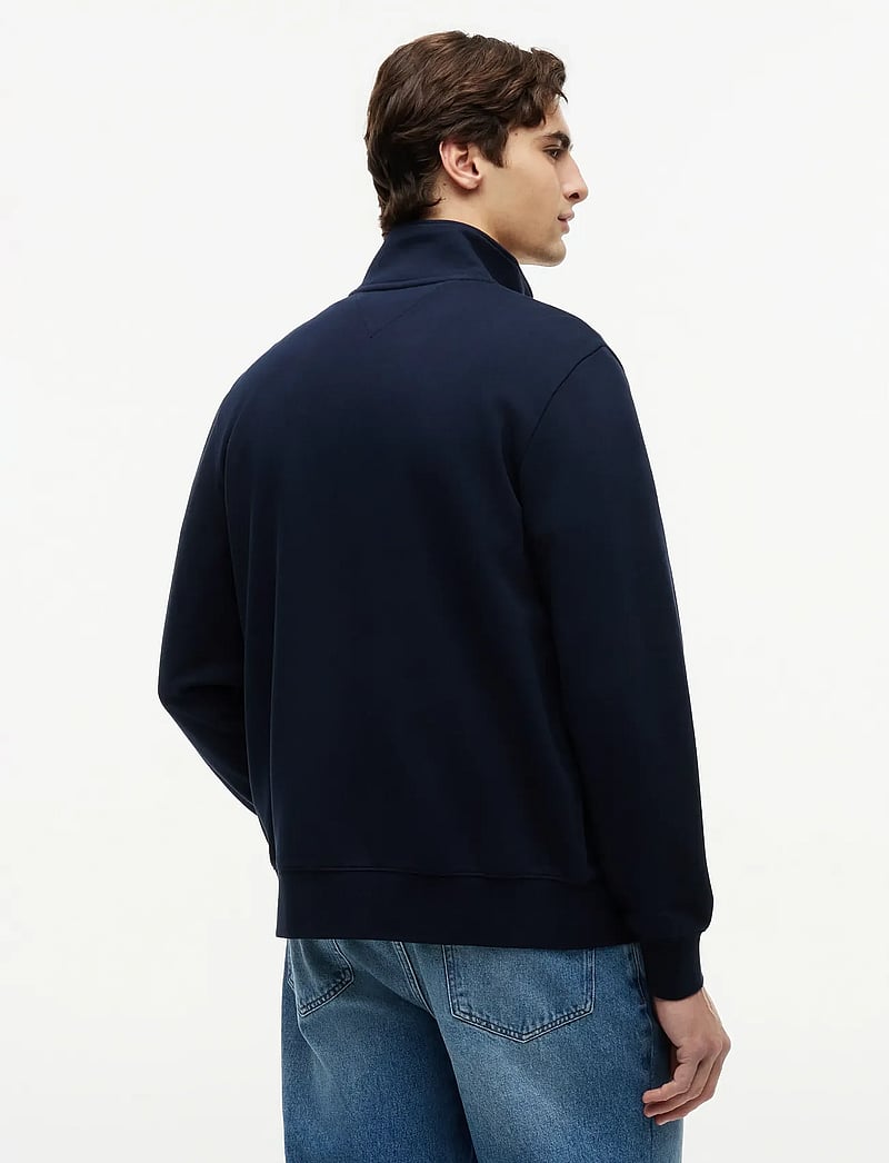 Tommy Hilfiger - SCRIPT STACK FZ STAND COLLAR - shop efter anledning - desert sky - 2