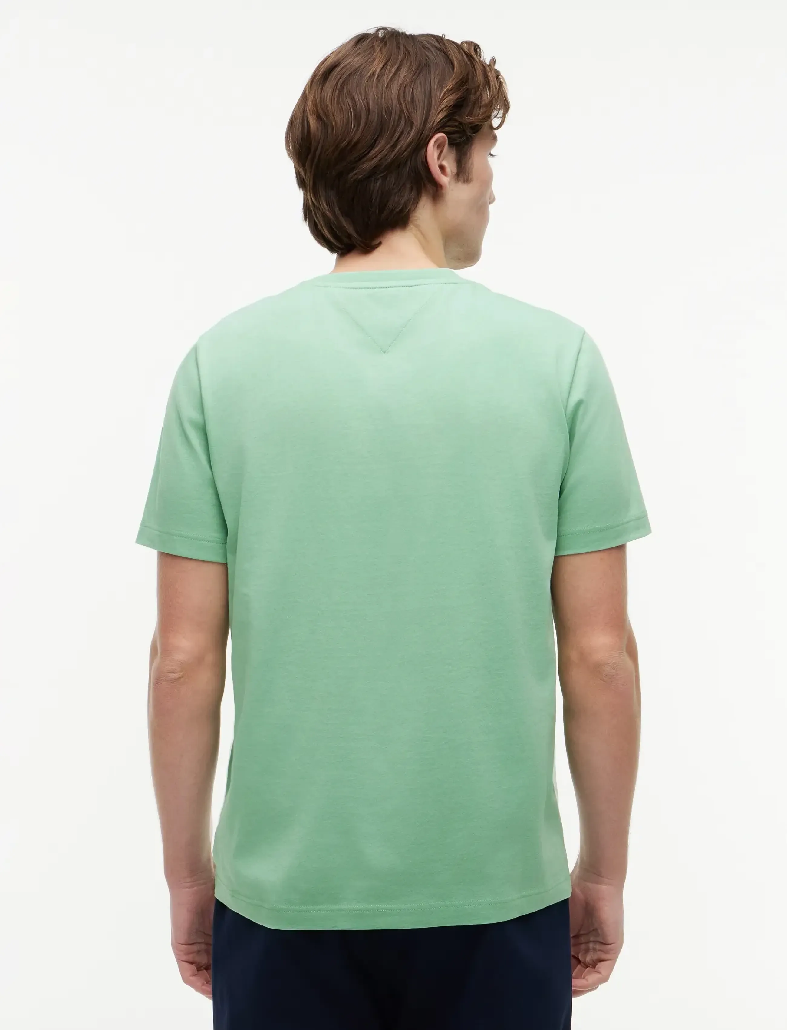 Tommy Hilfiger - SCRIPT STACK REGULAR TEE - short-sleeved t-shirts - cut grass - 2