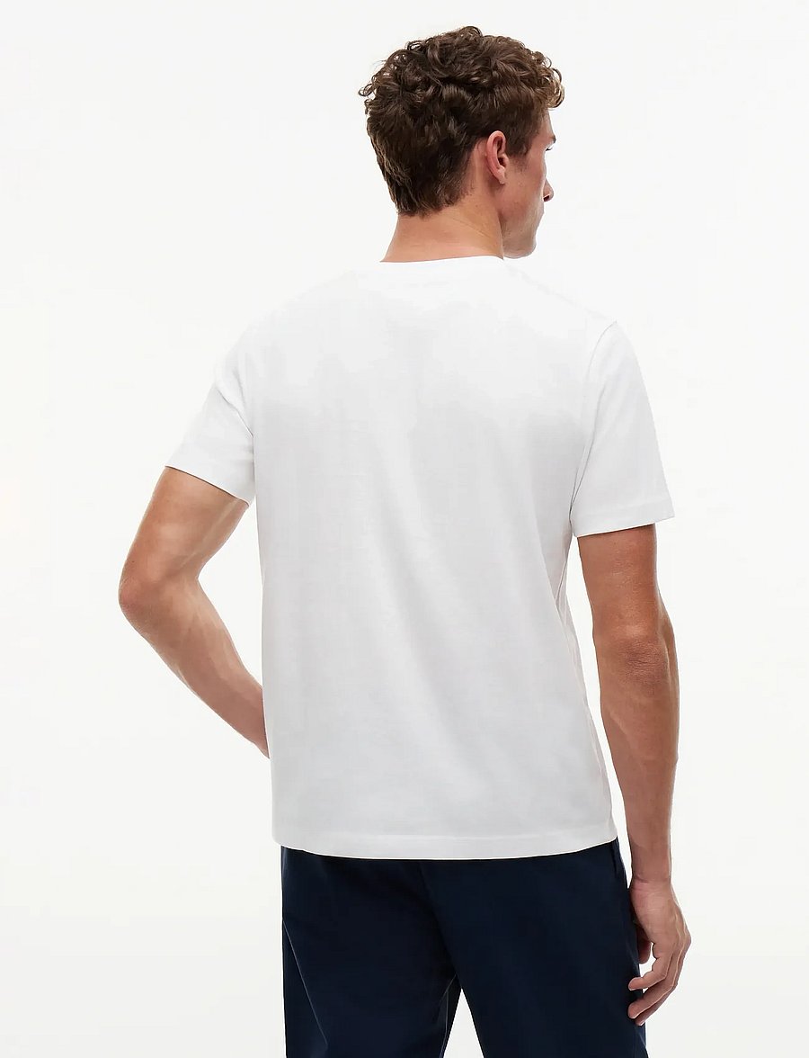 Tommy Hilfiger - SCRIPT STACK REGULAR TEE - lühikeste varrukatega t-särgid - white - 2