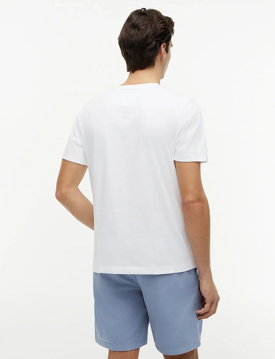 Tommy Hilfiger - SCRIPT FLAG REGULAR TEE - short-sleeved t-shirts - white - 2