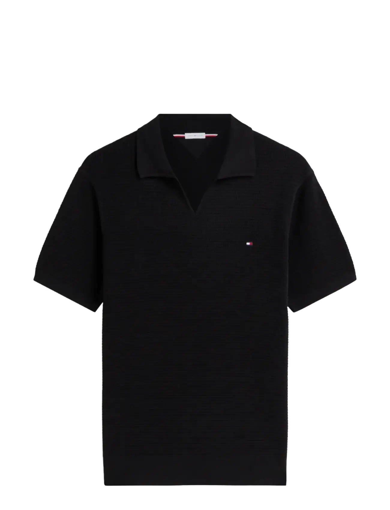 TOMMY HILFIGER Seasonal Structure Ss Jonny Polo Schwarz - M - Herren