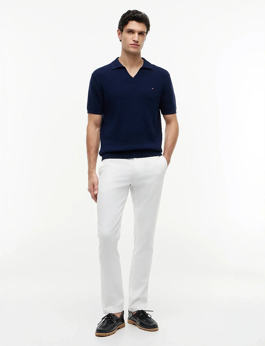 Tommy Hilfiger - SEASONAL STRUCTURE SS JONNY POLO - kurzärmelig - carbon navy - 4