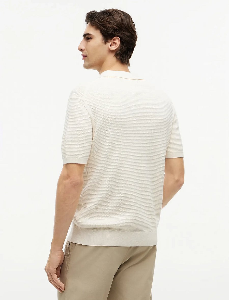 Tommy Hilfiger - SEASONAL STRUCTURE SS JONNY POLO - kurzärmelig - ivory petal - 2