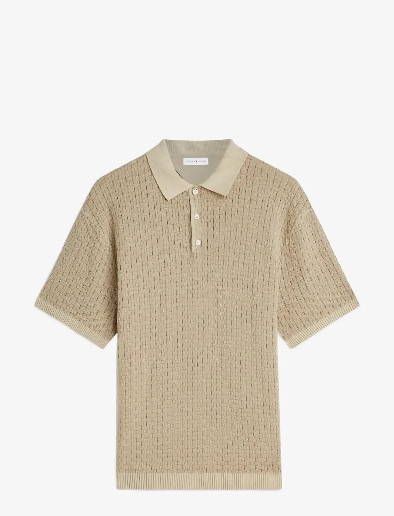 Tommy Hilfiger - GMD STRUCTURE SS POLO - polostrik - sandalwood - 1
