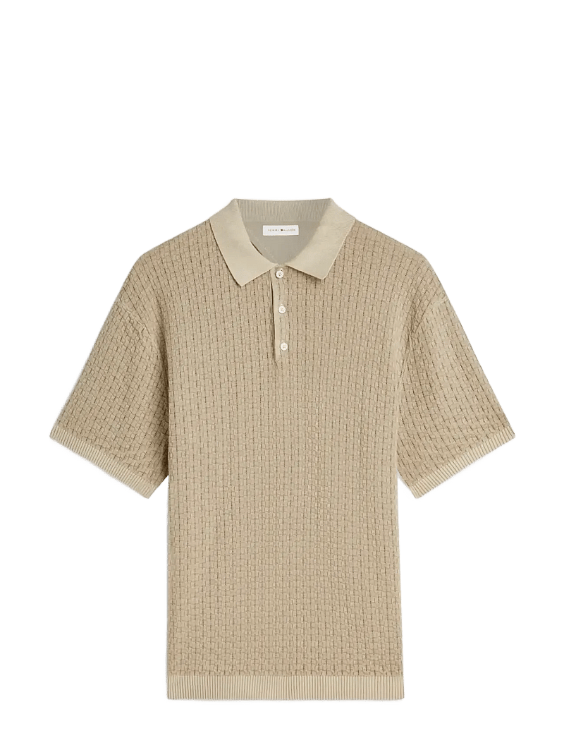 Tommy Hilfiger - GMD STRUCTURE SS POLO - polostrik - sandalwood - 1