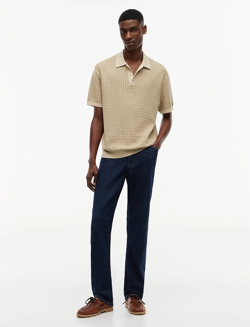 Tommy Hilfiger - GMD STRUCTURE SS POLO - polostrik - sandalwood - 4