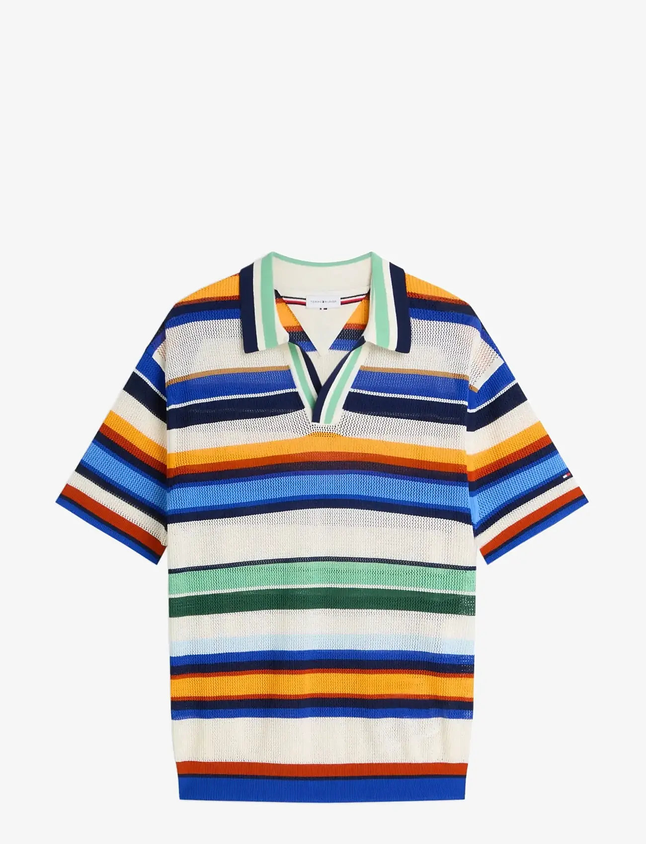 Tommy Hilfiger - MULTI STRIPE SS POLO - kootud polosärgid - regal blue  multi - 1