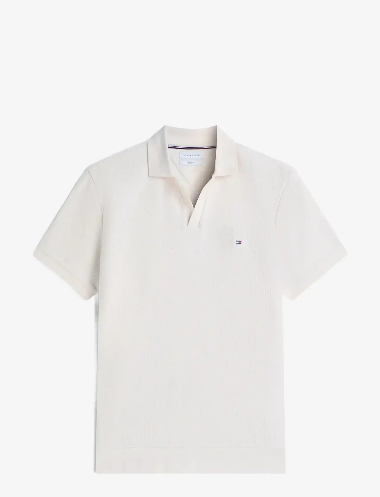 Tommy Hilfiger - JONNY COLLAR TEXTURE REG POLO - polostrik - ivory petal - 1