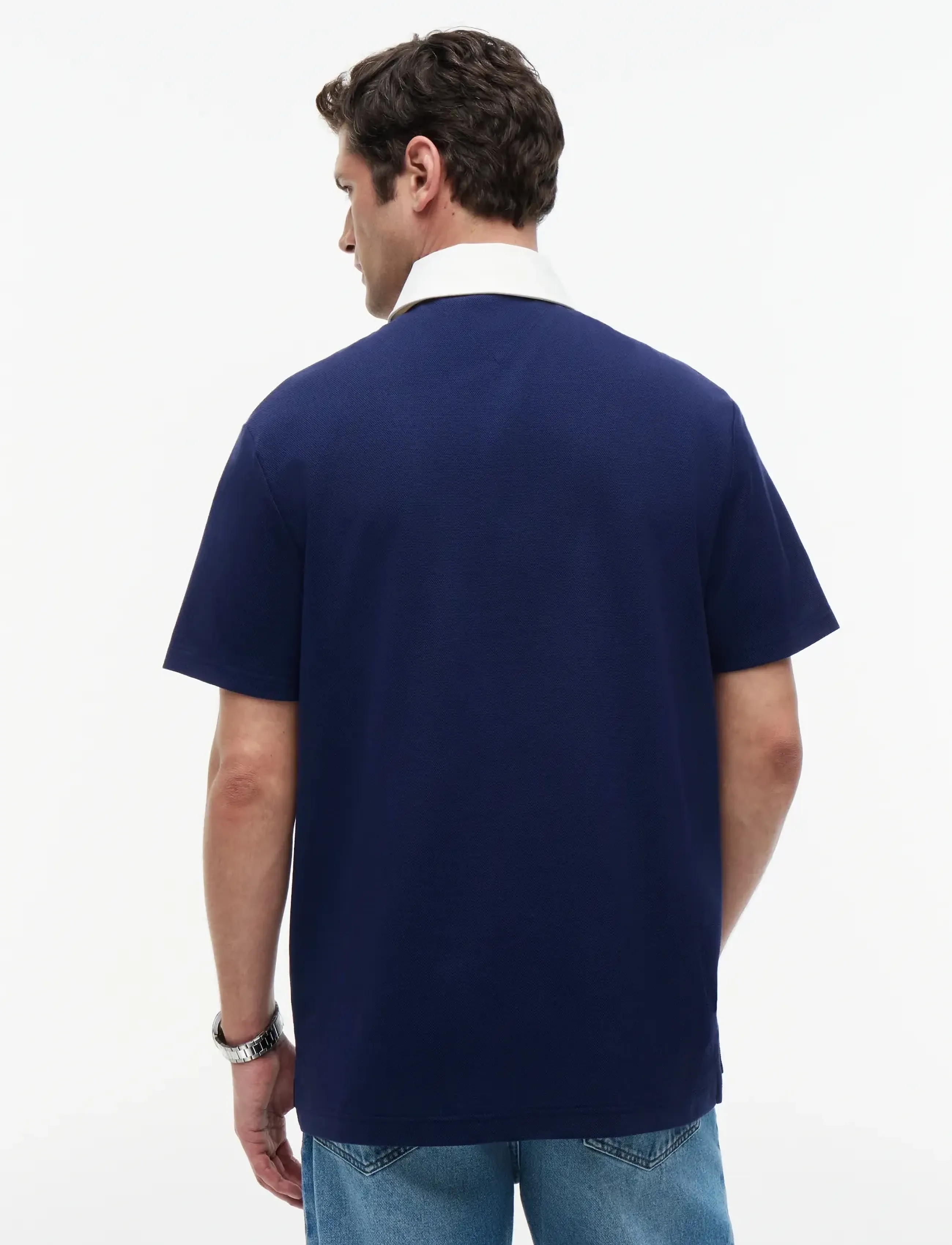 Tommy Hilfiger - ATH CLASSIC FIT RUGBY POLO - kurzärmelig - carbon navy - 2